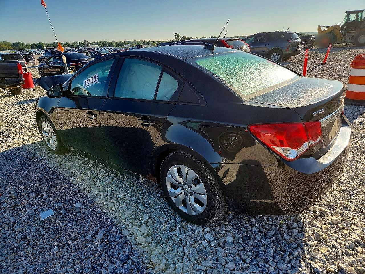 2014 Chevrolet Cruze Ls Black vin: 1G1PA5SHXE7405818