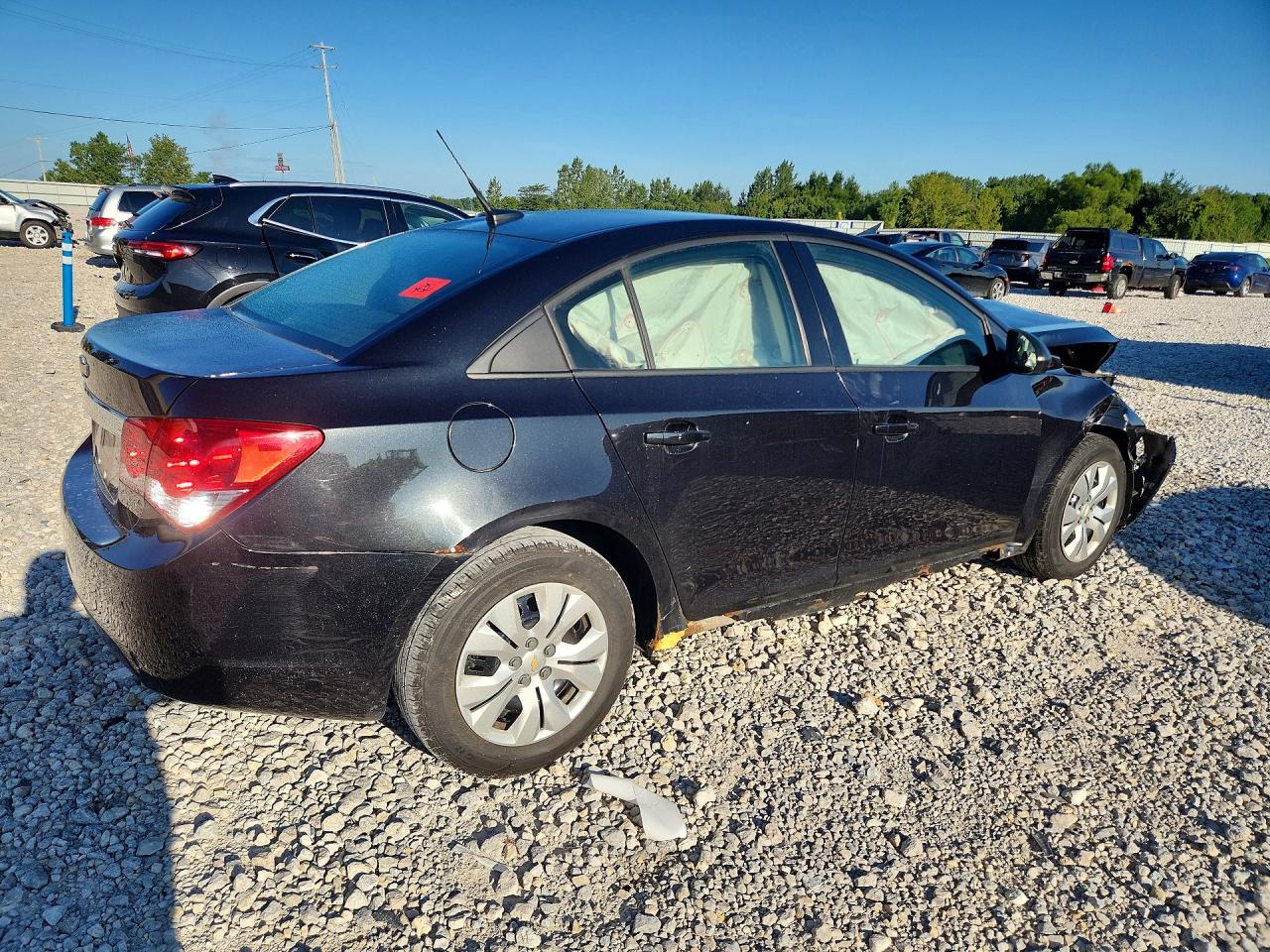 2014 Chevrolet Cruze Ls Black vin: 1G1PA5SHXE7405818