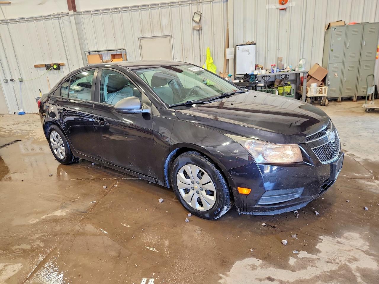 2014 Chevrolet Cruze Ls Black vin: 1G1PA5SHXE7433361