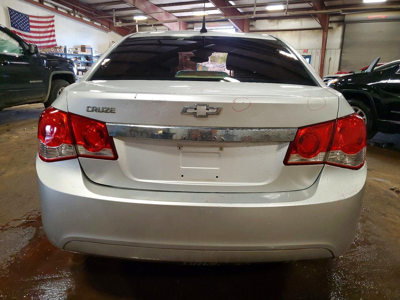2014 Chevrolet Cruze Ls Silver vin: 1G1PA5SHXE7441458