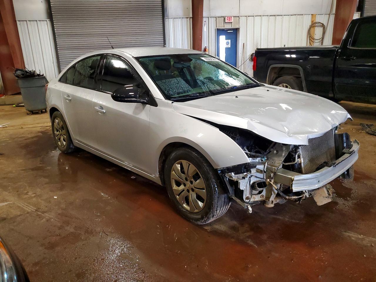 2014 Chevrolet Cruze Ls Silver vin: 1G1PA5SHXE7441458
