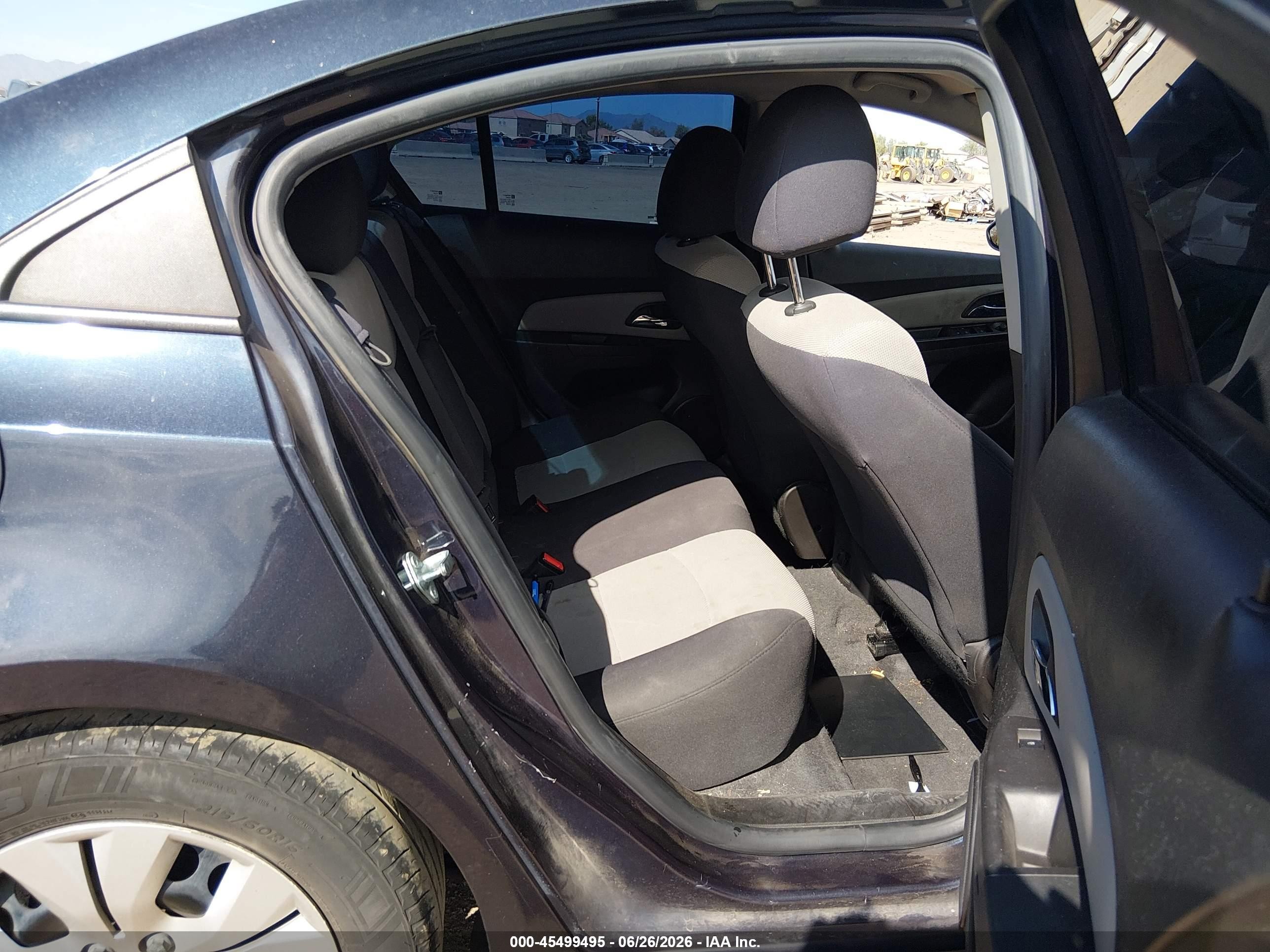 2014 Chevrolet Cruze Ls Auto Dark Blue vin: 1G1PA5SHXE7471866