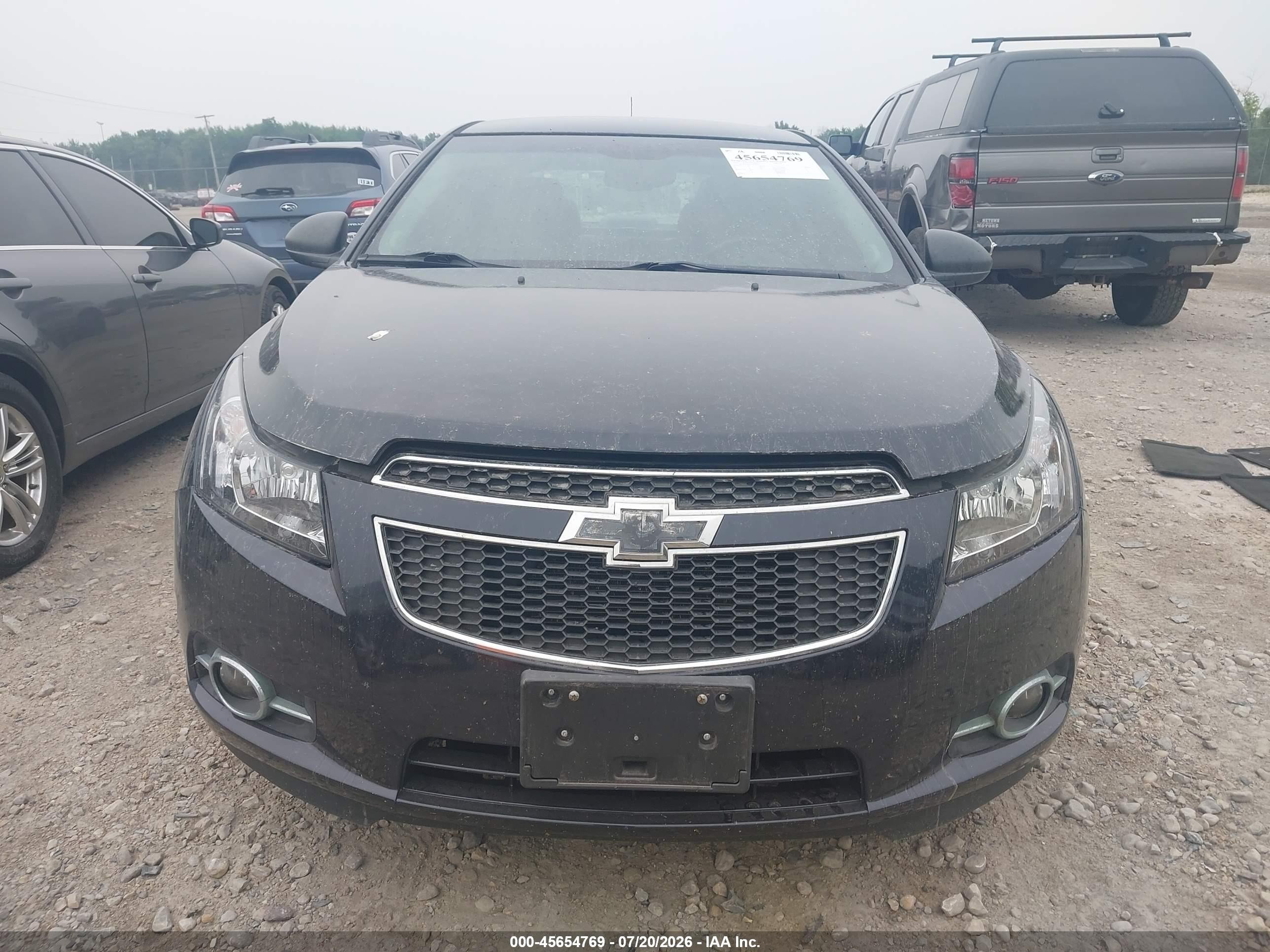 2014 Chevrolet Cruze Ls Auto Black vin: 1G1PA5SHXE7483872