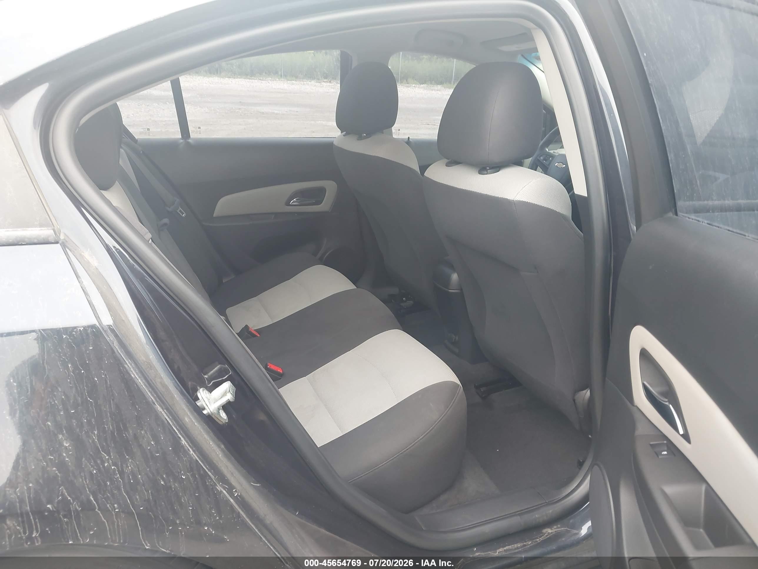 2014 Chevrolet Cruze Ls Auto Black vin: 1G1PA5SHXE7483872