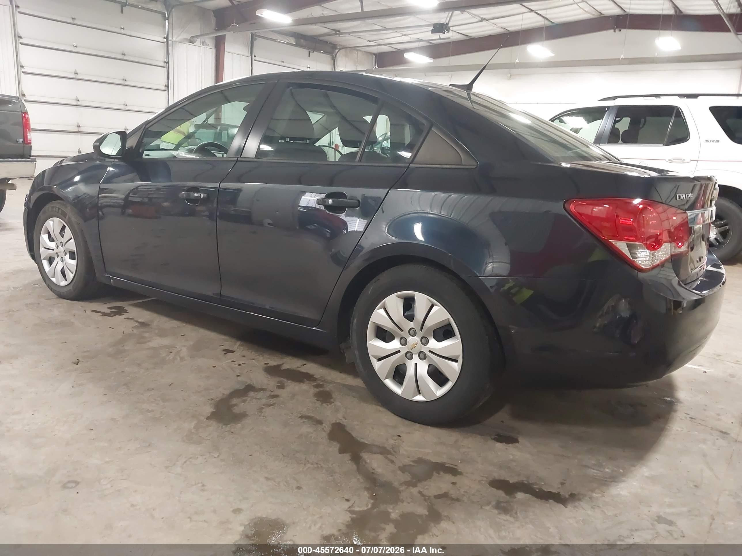 2014 Chevrolet Cruze Ls Auto Blue vin: 1G1PA5SHXE7484990