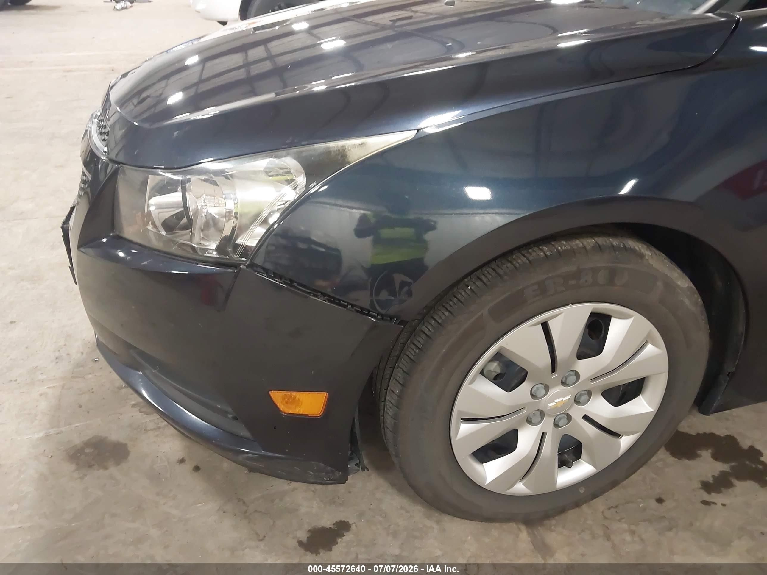 2014 Chevrolet Cruze Ls Auto Blue vin: 1G1PA5SHXE7484990