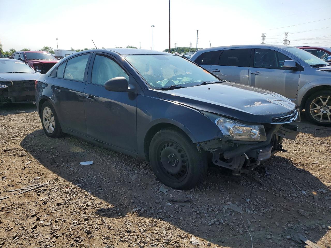 2014 Chevrolet Cruze Ls Charcoal vin: 1G1PA5SHXE7487680