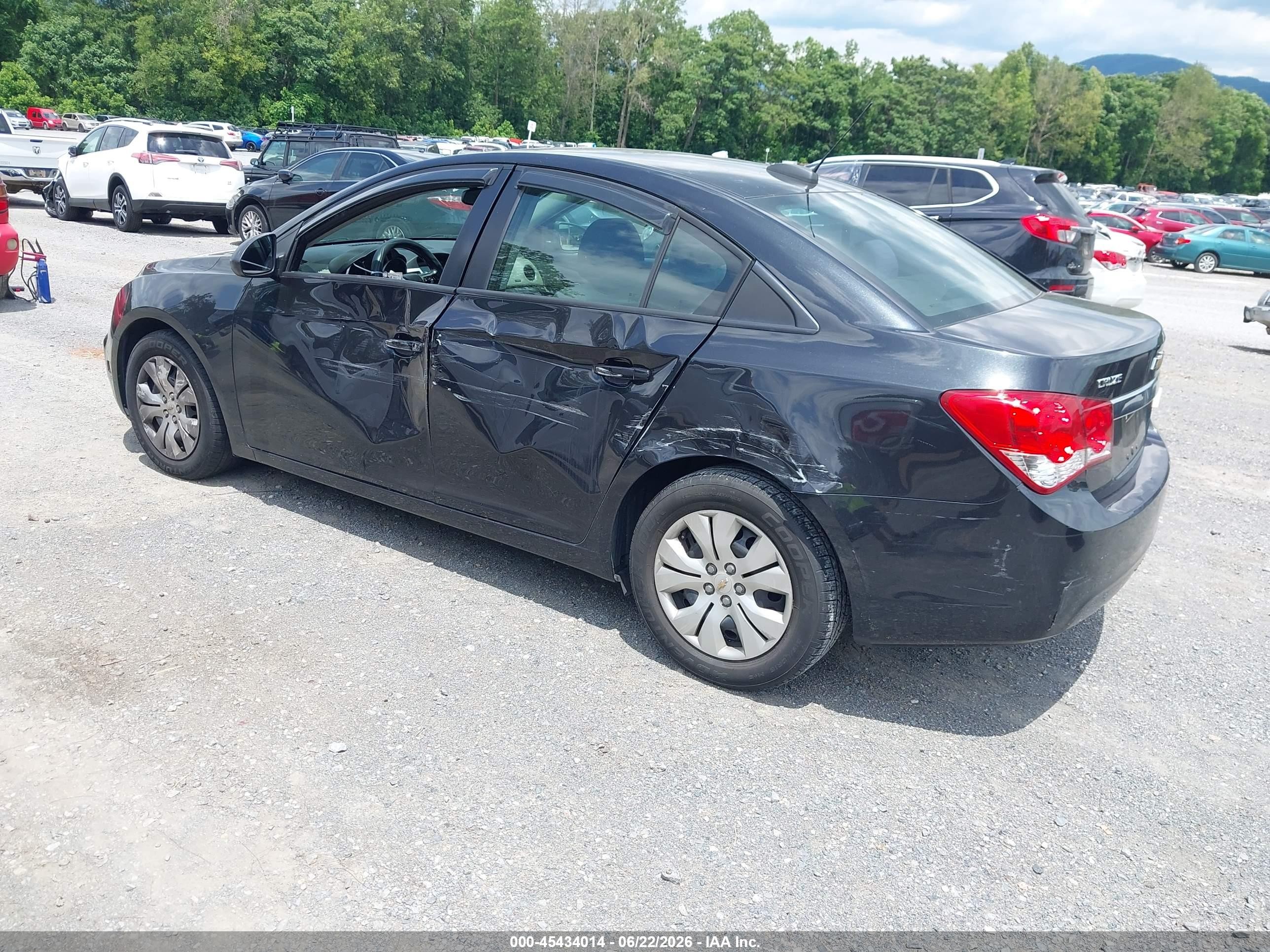 2015 Chevrolet Cruze Ls Auto Серый vin: 1G1PA5SHXF7119680