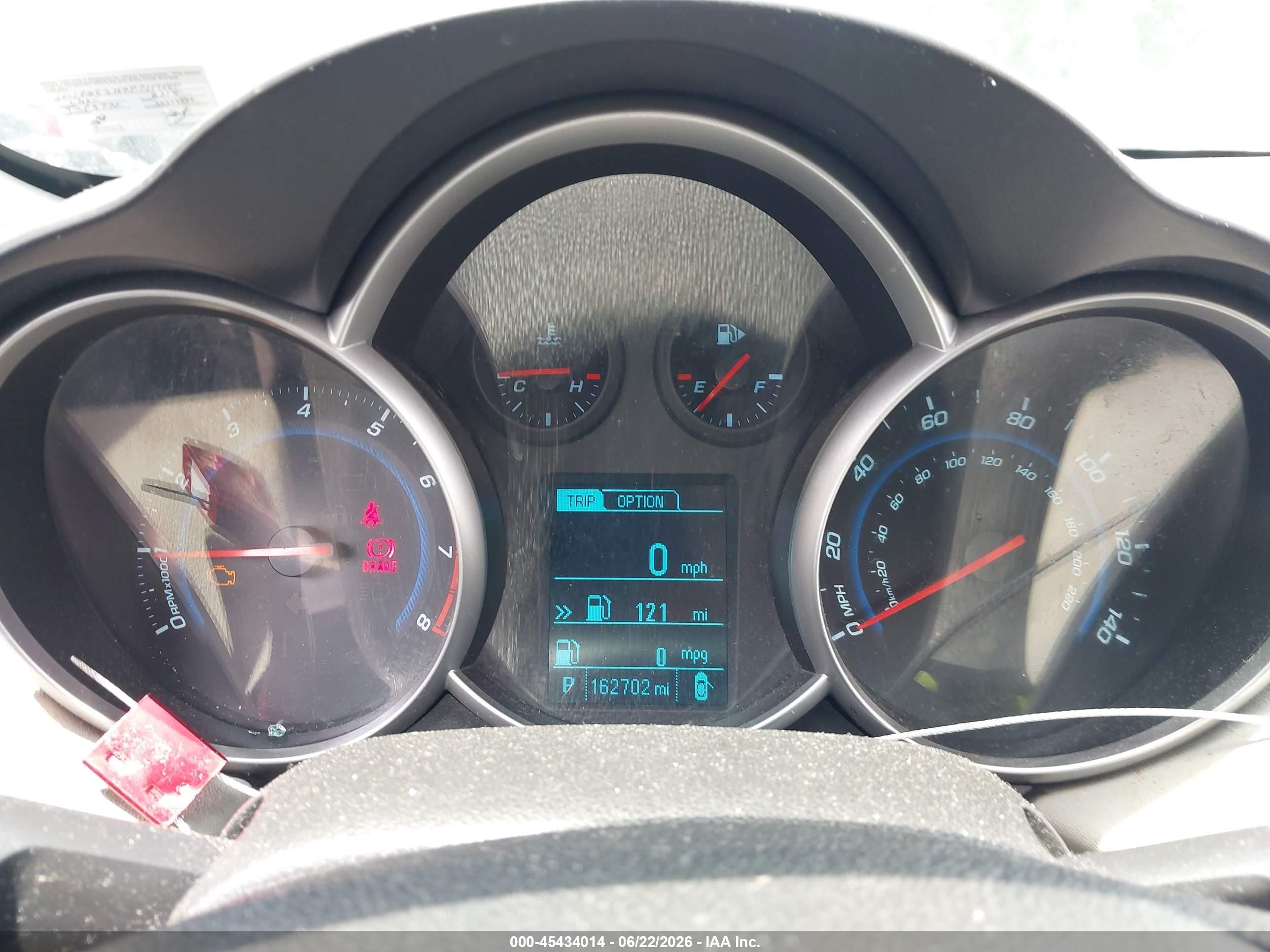 2015 Chevrolet Cruze Ls Auto Серый vin: 1G1PA5SHXF7119680