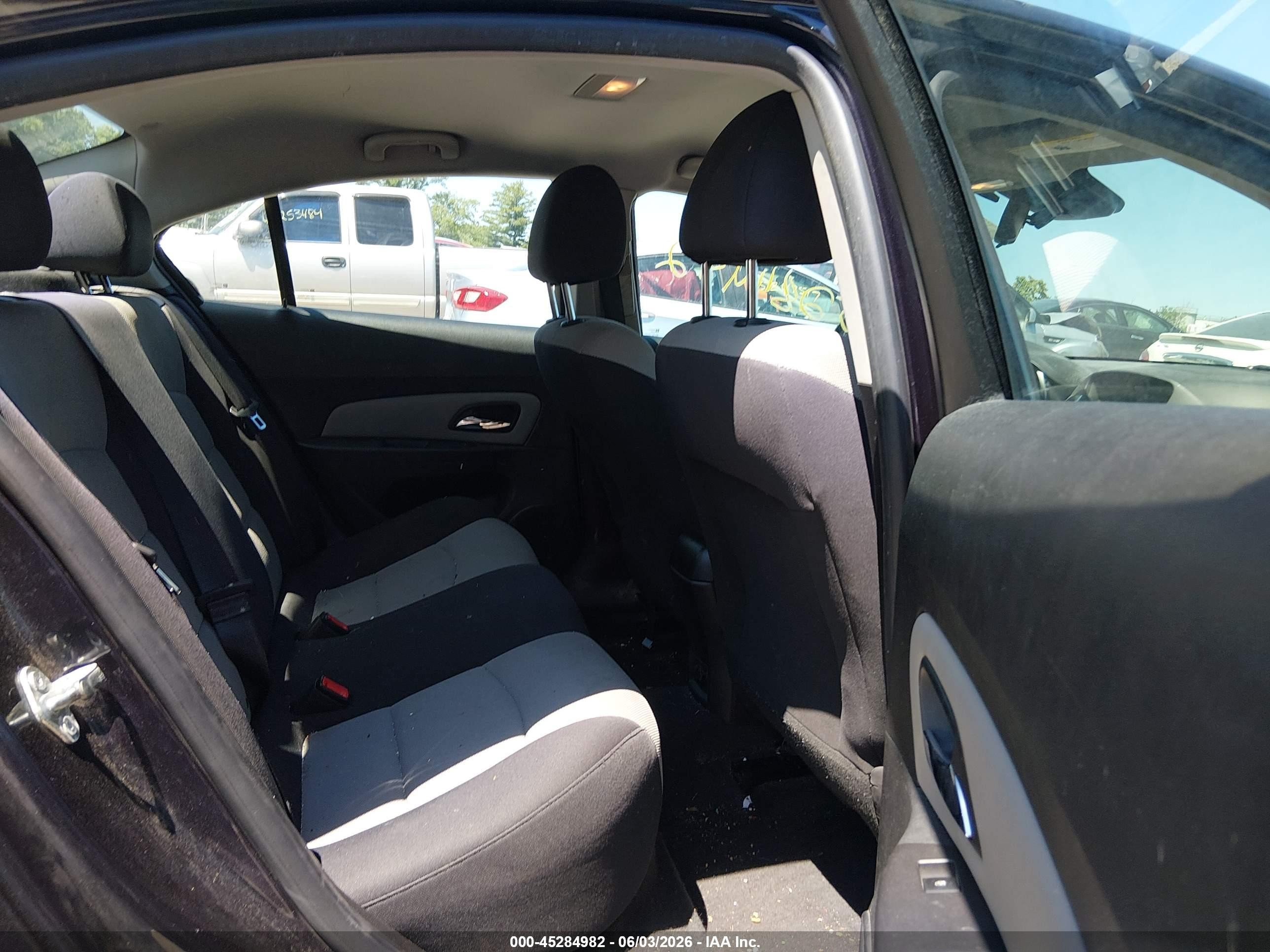 2015 Chevrolet Cruze Ls Auto Black vin: 1G1PA5SHXF7139279