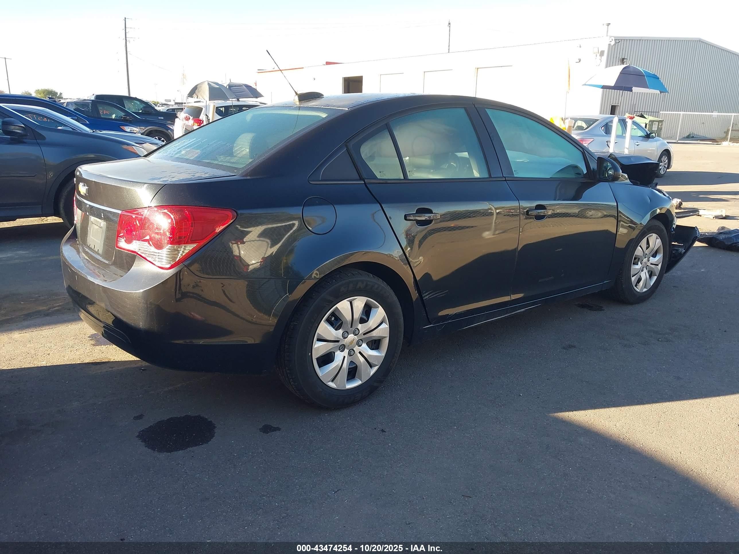2015 Chevrolet Cruze Ls Auto Black vin: 1G1PA5SHXF7146636