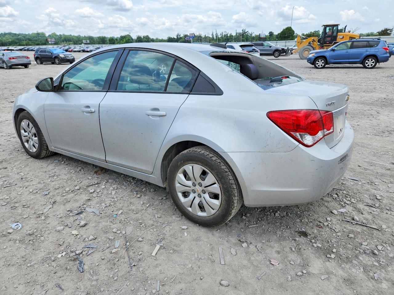 2015 Chevrolet Cruze Ls Silver vin: 1G1PA5SHXF7173240