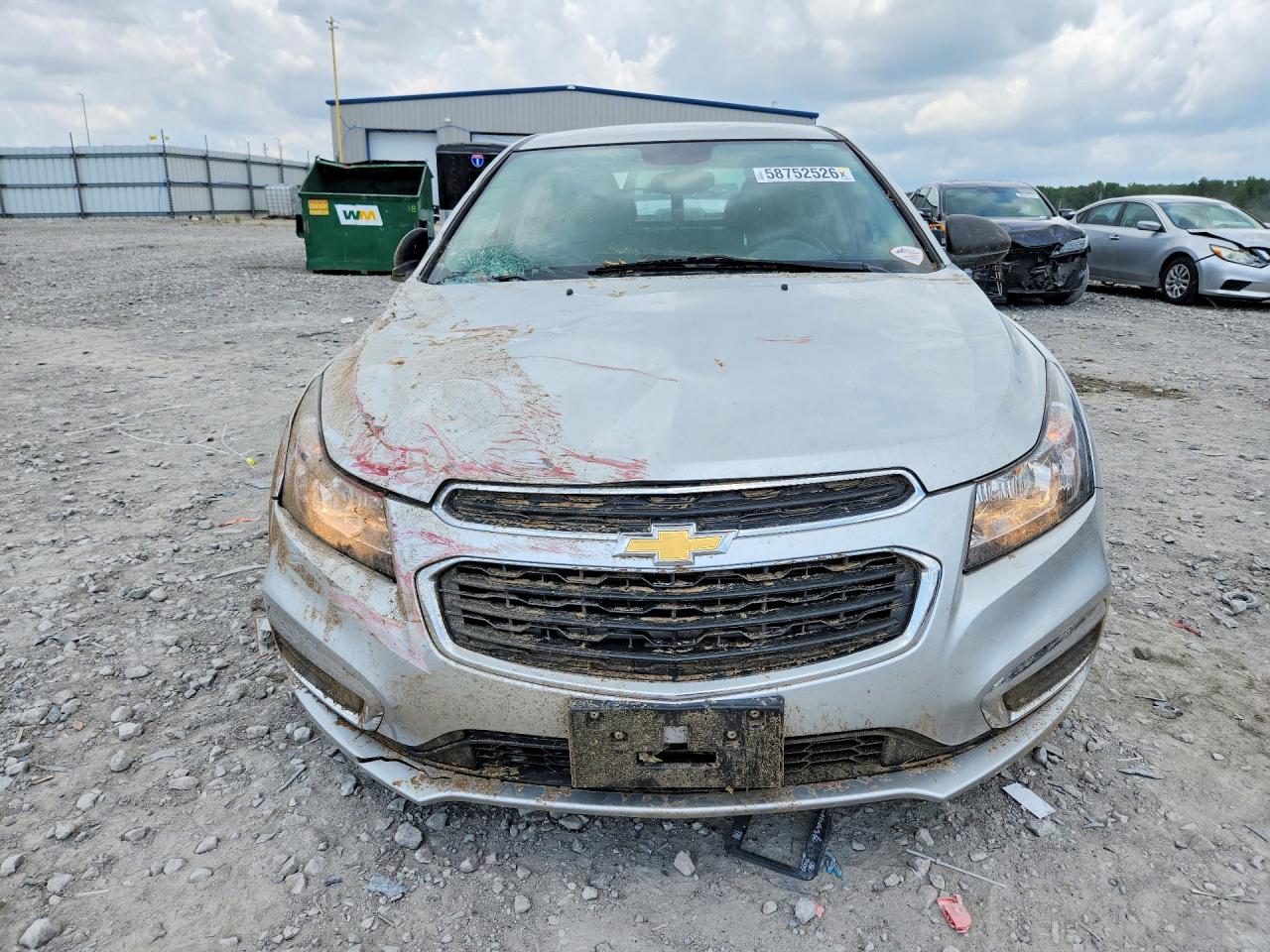 2015 Chevrolet Cruze Ls Silver vin: 1G1PA5SHXF7173240
