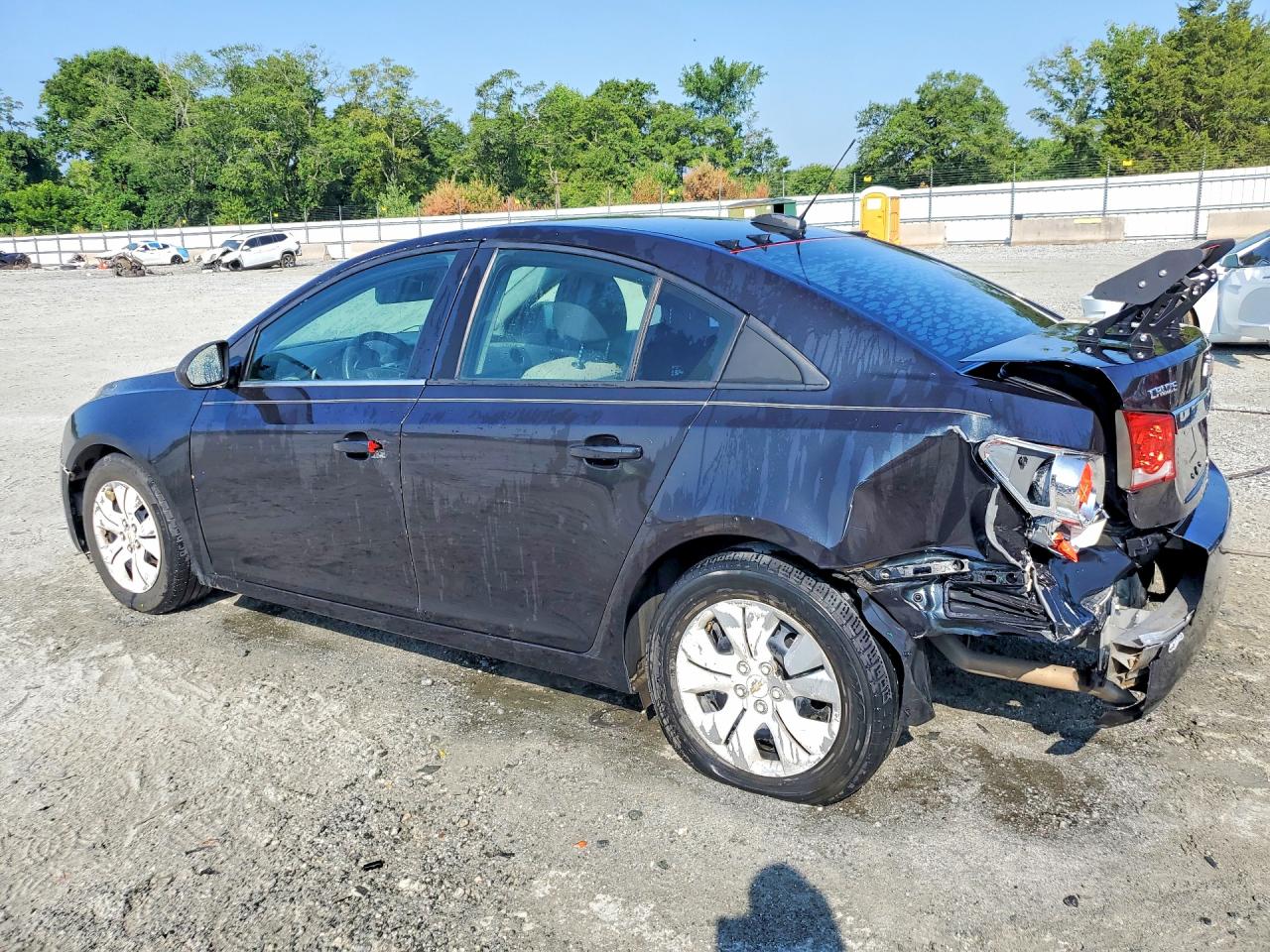 2015 Chevrolet Cruze Ls Black vin: 1G1PA5SHXF7188207