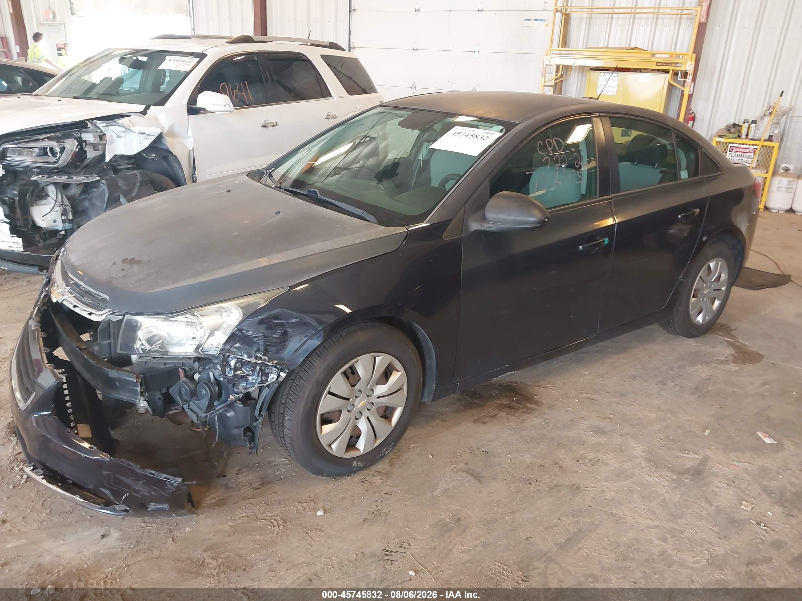 2015 Chevrolet Cruze Ls Auto Blue vin: 1G1PA5SHXF7226275