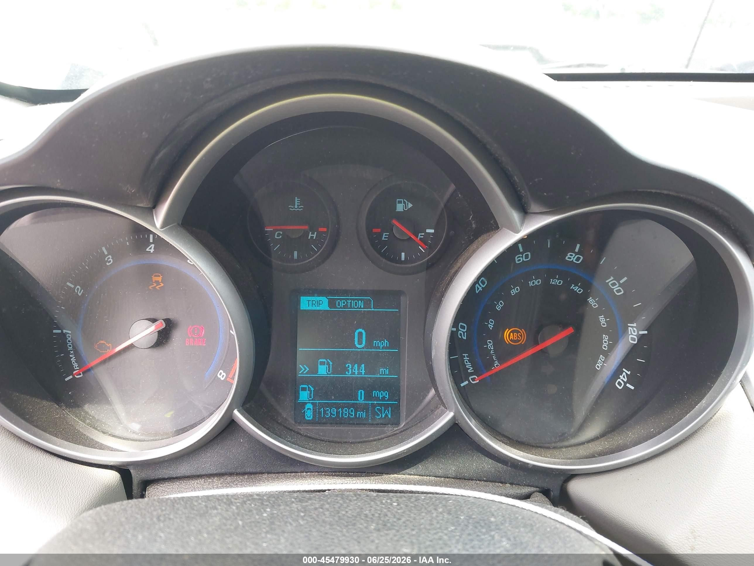 2013 Chevrolet Cruze Ls Manual Серебряный vin: 1G1PB5SH1D7104463