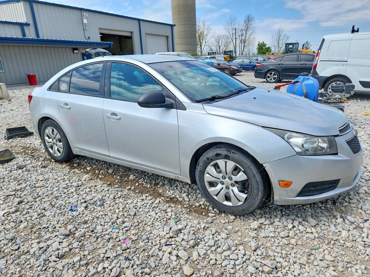 2014 Chevrolet Cruze Ls Silver vin: 1G1PB5SH1E7206329