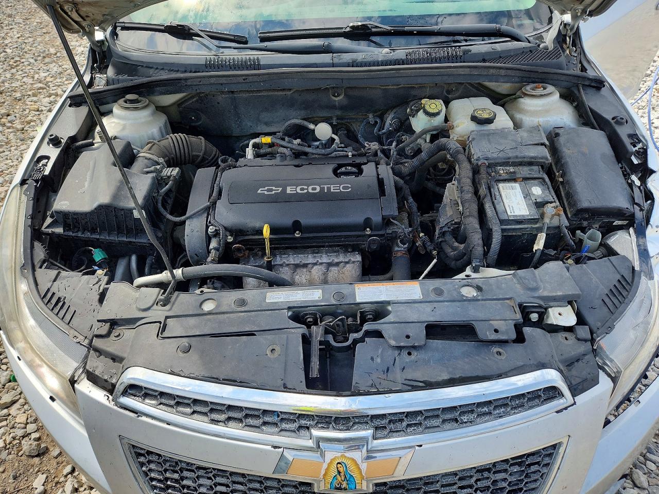 2014 Chevrolet Cruze Ls Silver vin: 1G1PB5SH1E7206329