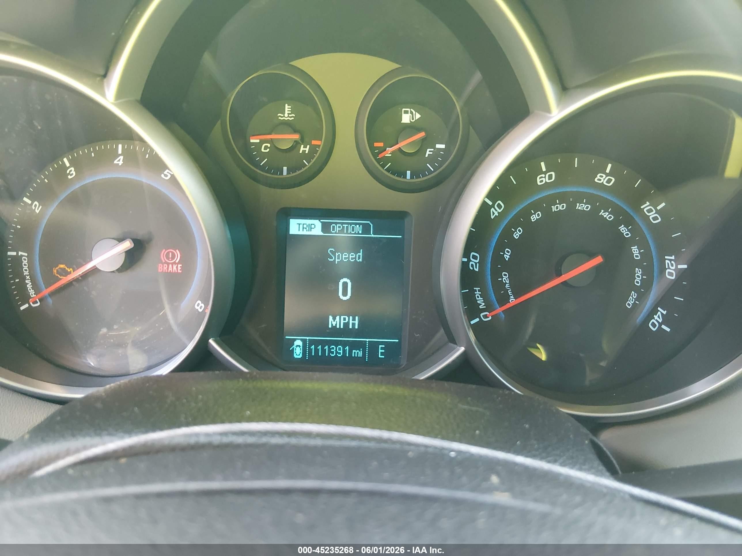 2014 Chevrolet Cruze Ls Manual Зеленый vin: 1G1PB5SH1E7383320