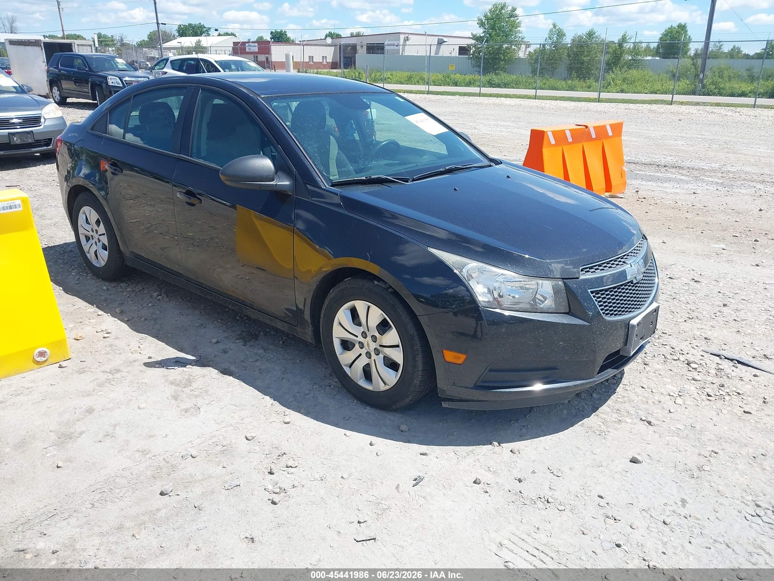 2013 Chevrolet Cruze Ls Manual Black vin: 1G1PB5SH2D7212011