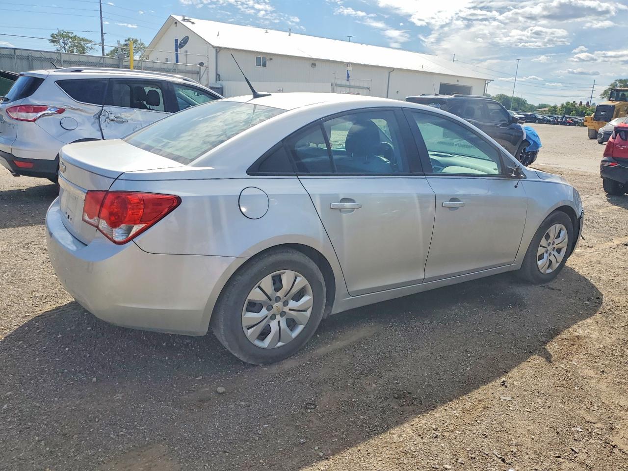 2013 Chevrolet Cruze Ls Серебряный vin: 1G1PB5SH3D7285629