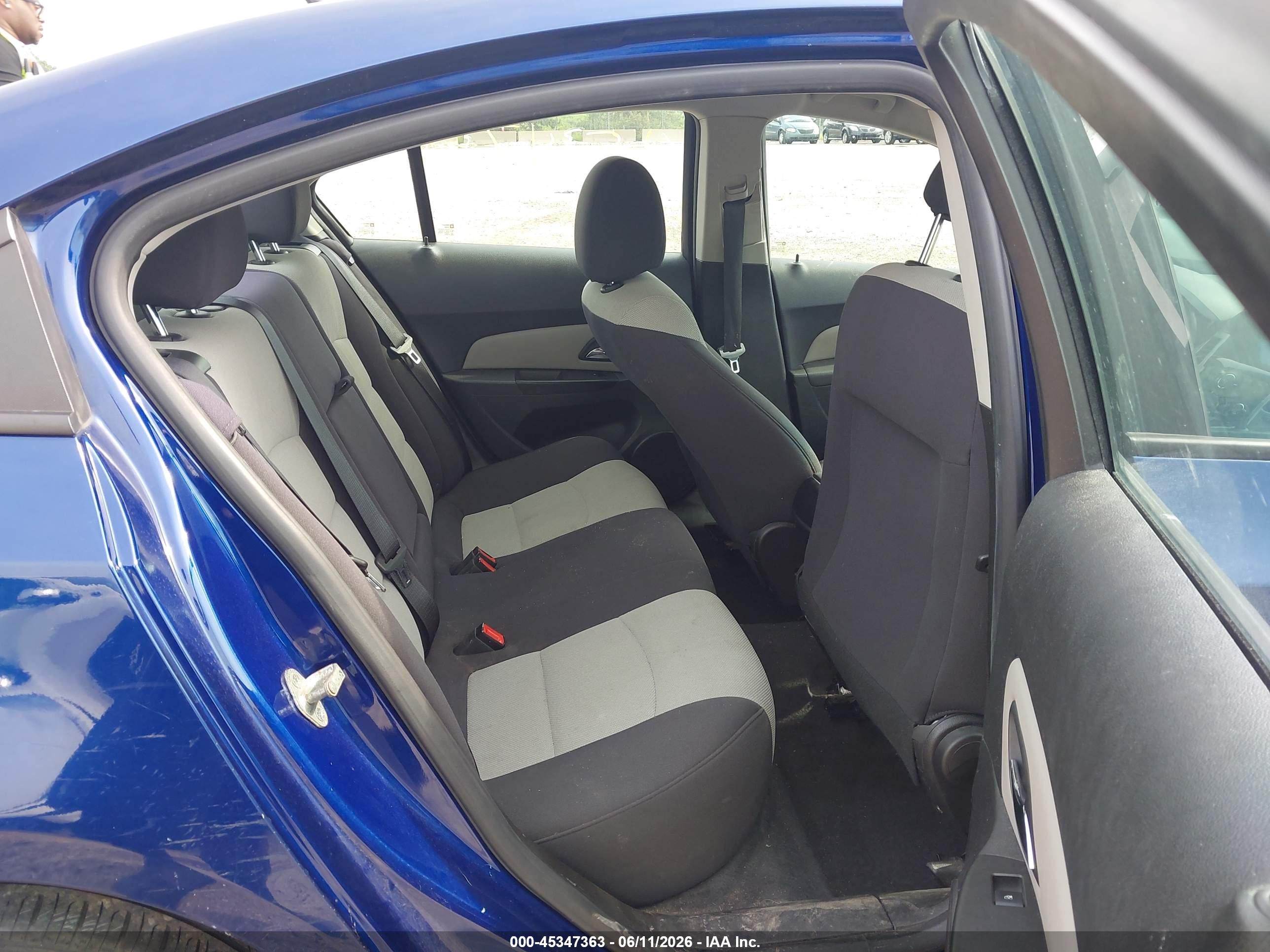 2013 Chevrolet Cruze Ls Manual Blue vin: 1G1PB5SH3D7296078