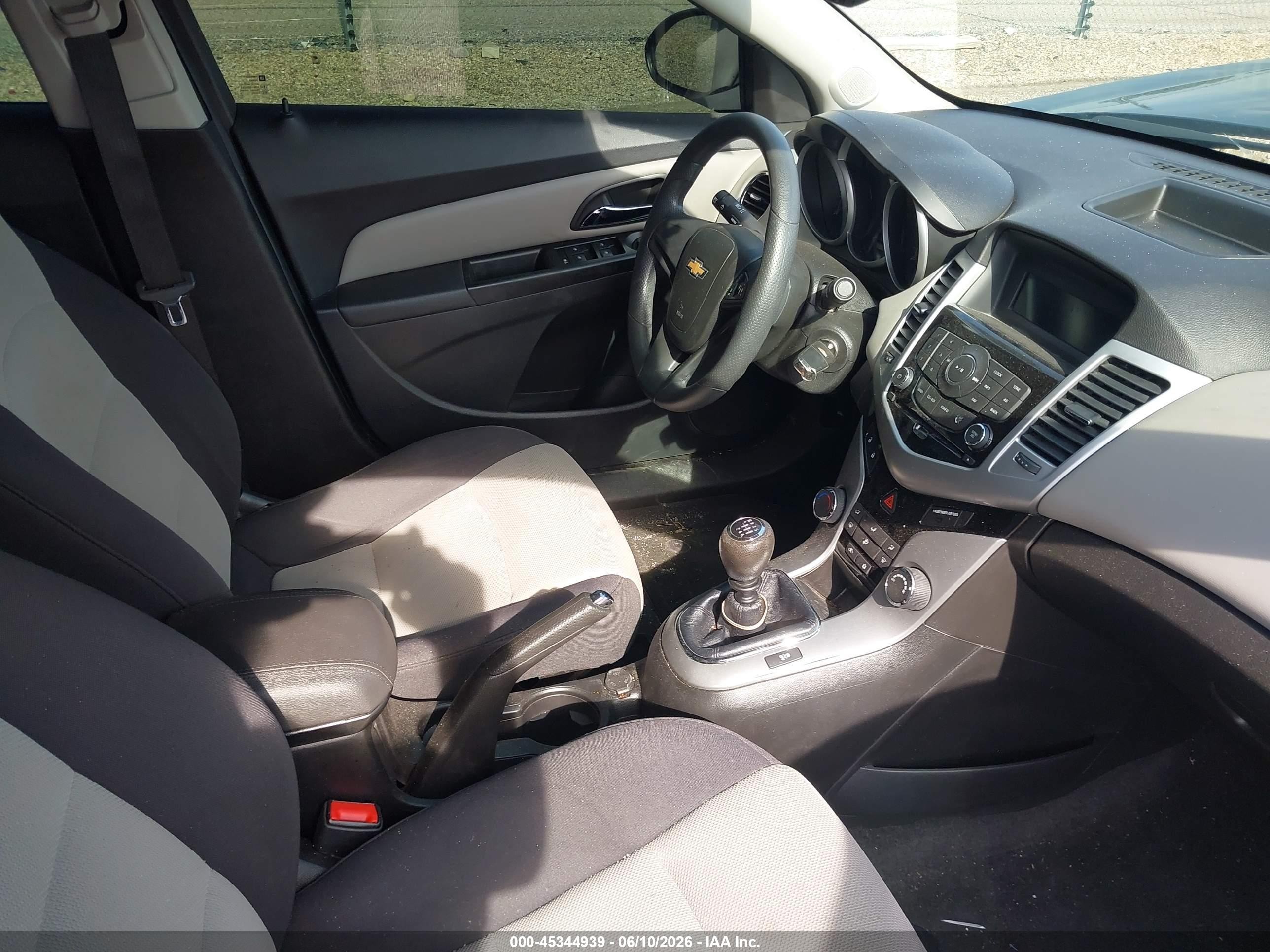2014 Chevrolet Cruze Ls Manual Green vin: 1G1PB5SH3E7121895