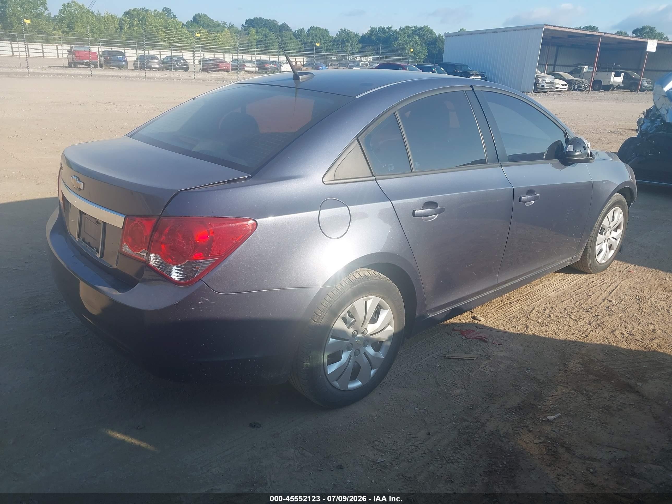 2014 Chevrolet Cruze Ls Manual Blue vin: 1G1PB5SH5E7308698