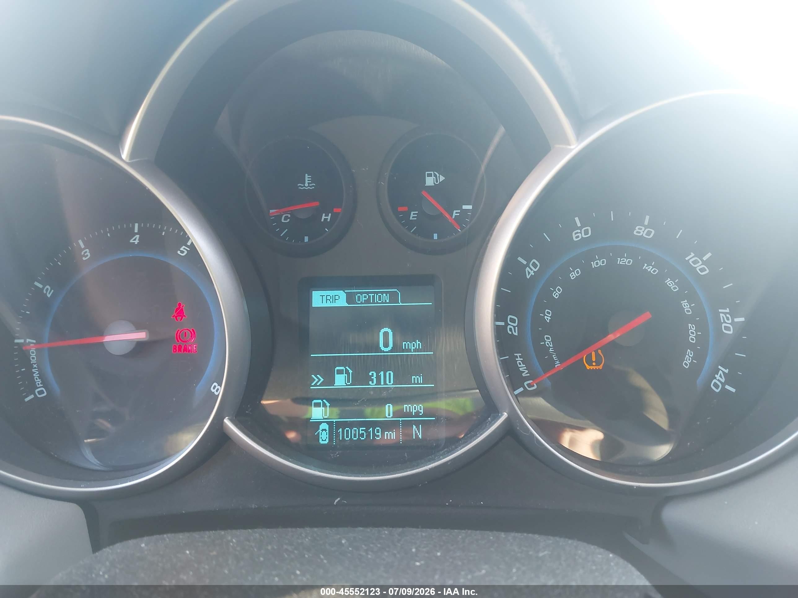 2014 Chevrolet Cruze Ls Manual Blue vin: 1G1PB5SH5E7308698