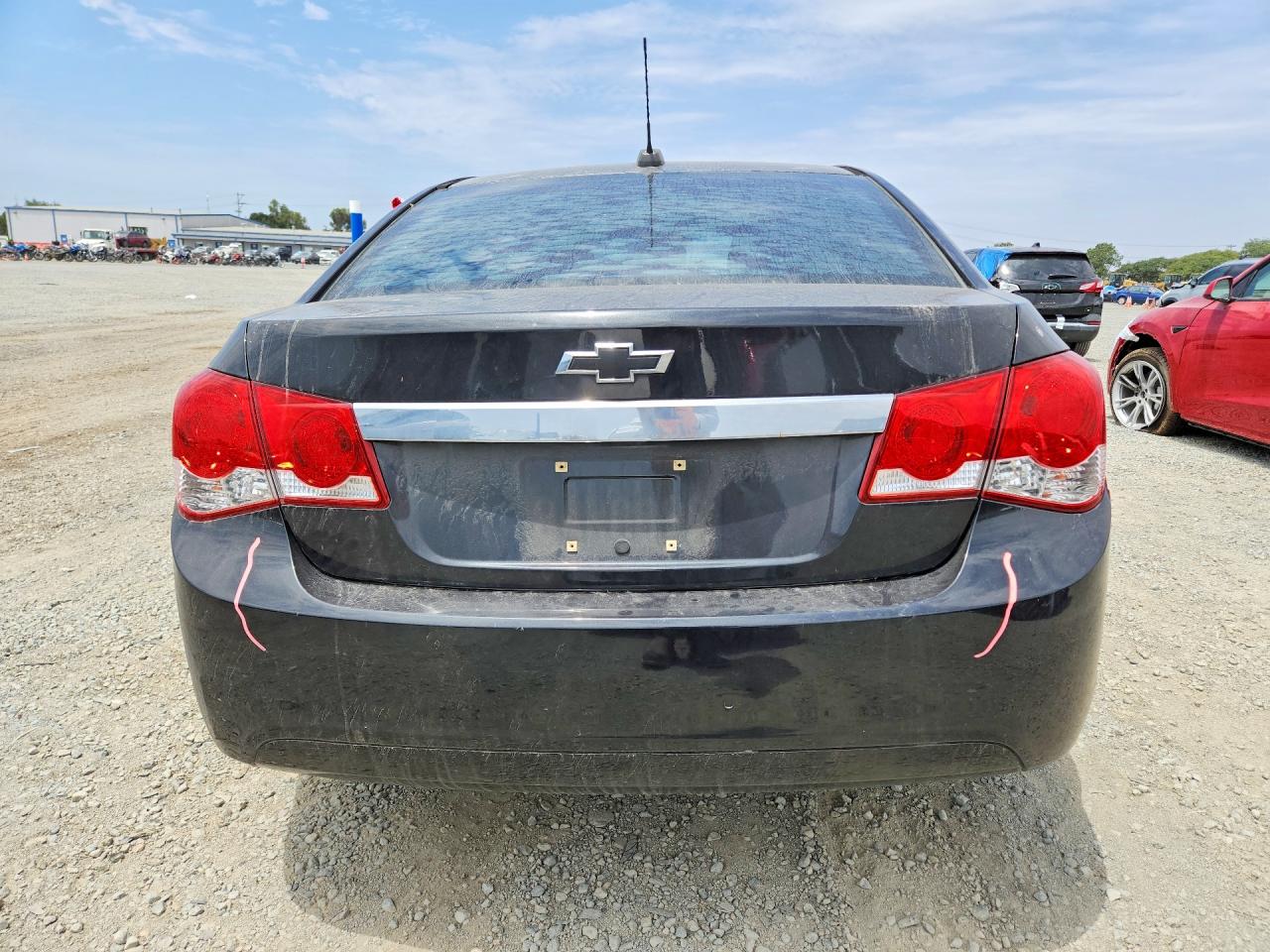2015 Chevrolet Cruze Ls Black vin: 1G1PB5SH5F7112259
