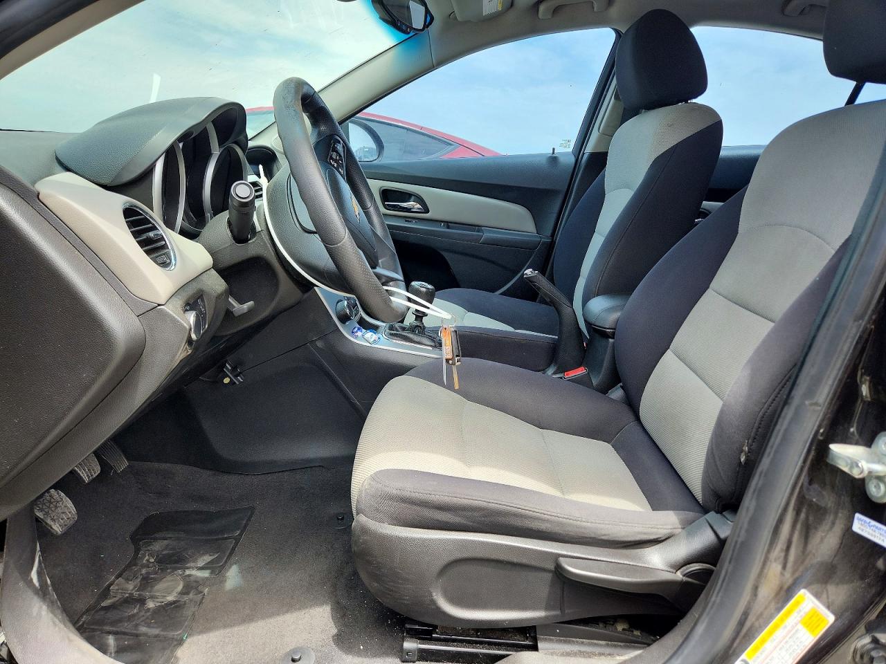 2015 Chevrolet Cruze Ls Black vin: 1G1PB5SH5F7112259