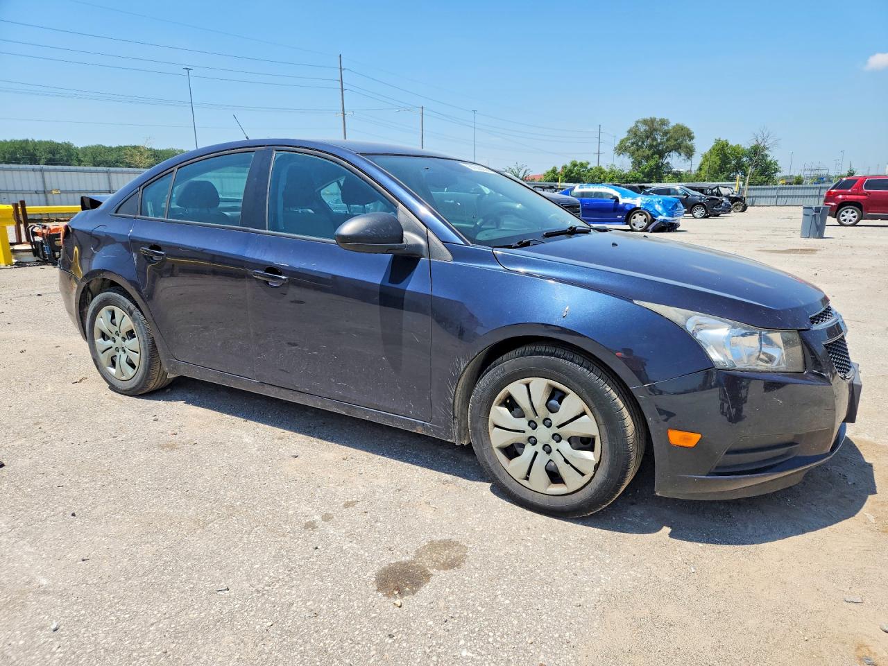 2014 Chevrolet Cruze Ls Blue vin: 1G1PB5SH6E7193559
