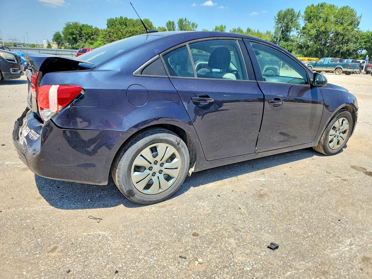2014 Chevrolet Cruze Ls Blue vin: 1G1PB5SH6E7193559