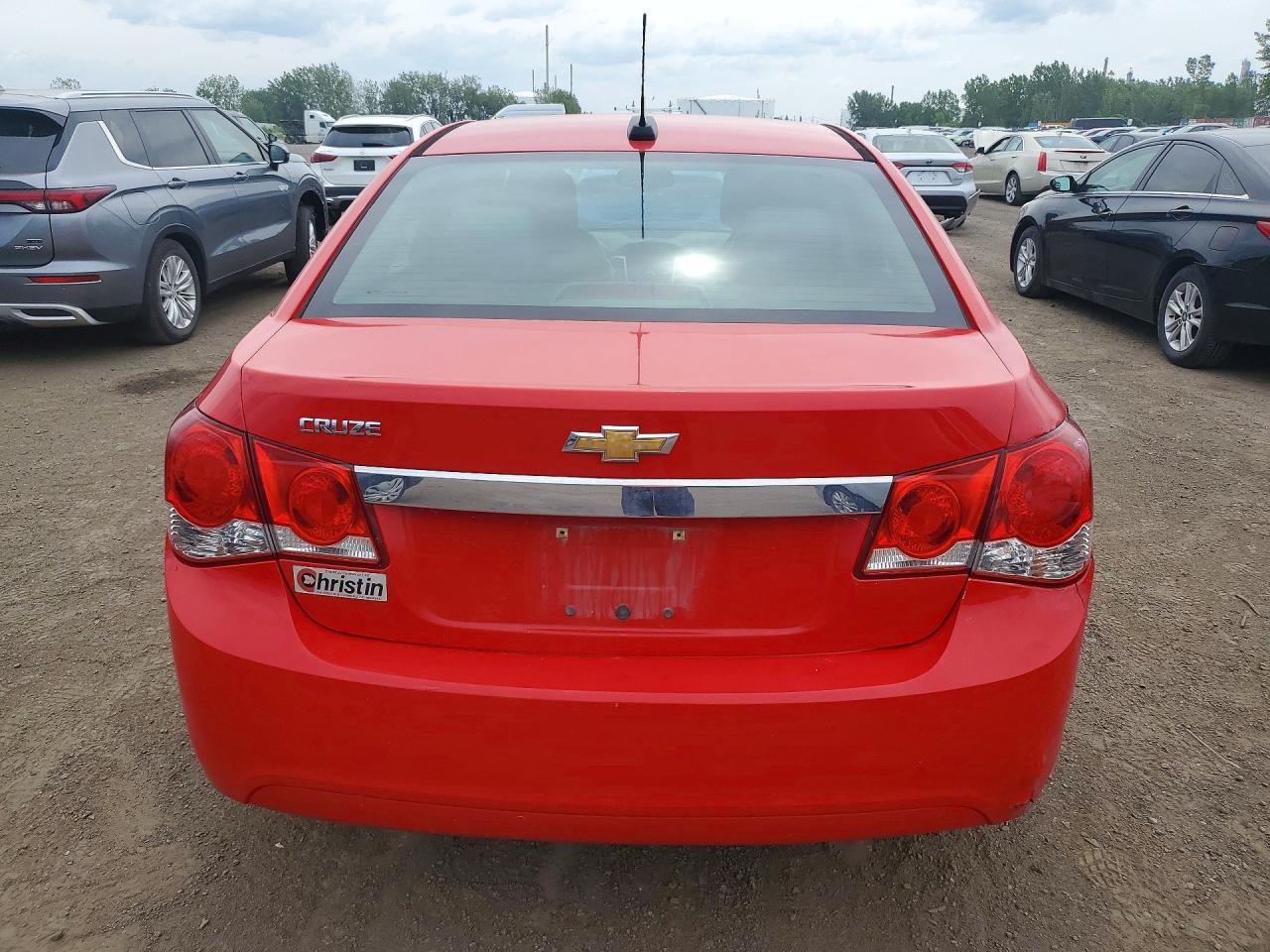2015 Chevrolet Cruze Ls Red vin: 1G1PB5SH6F7236802