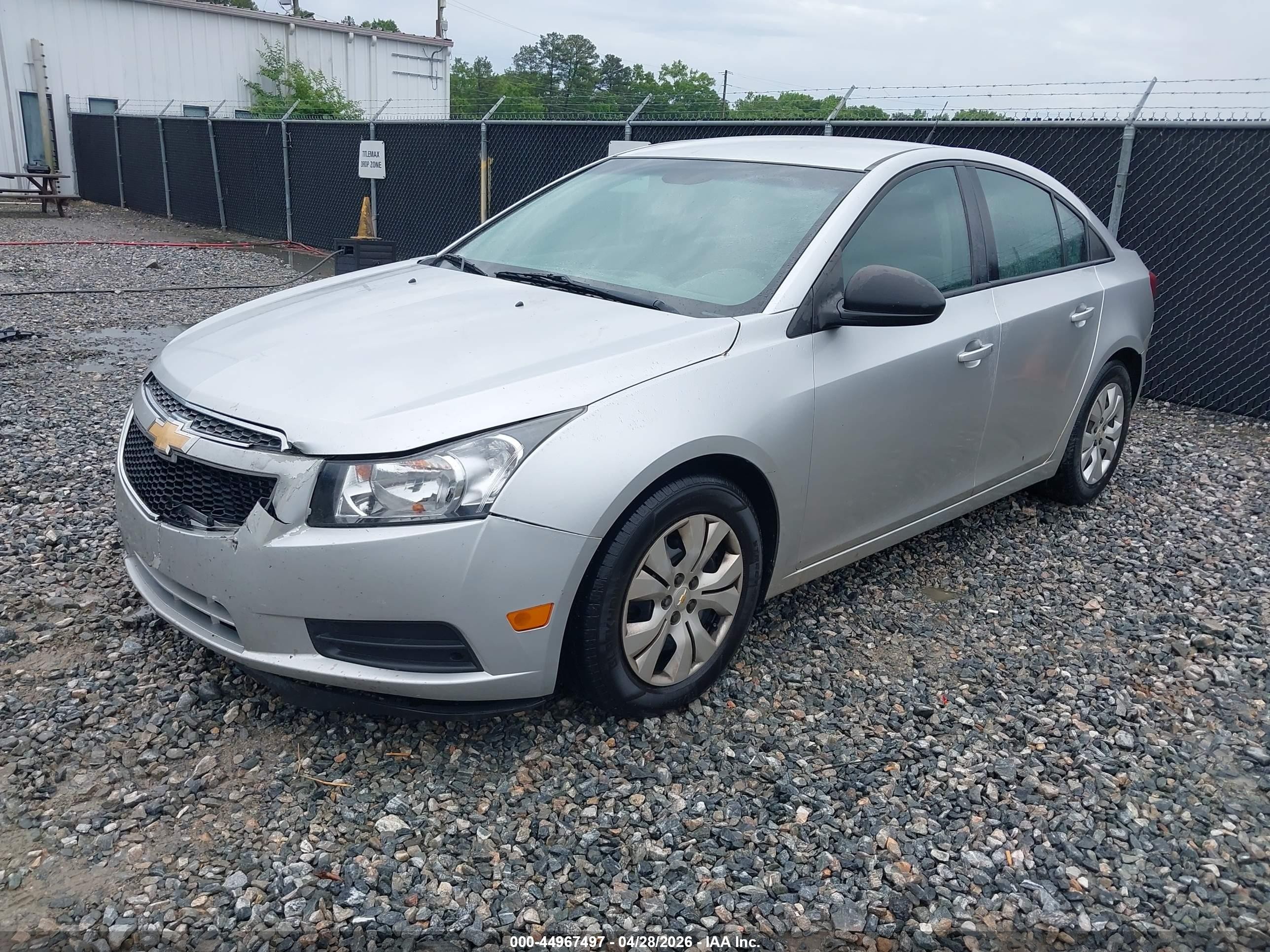 2014 Chevrolet Cruze Ls Manual Серебряный vin: 1G1PB5SH7E7422833