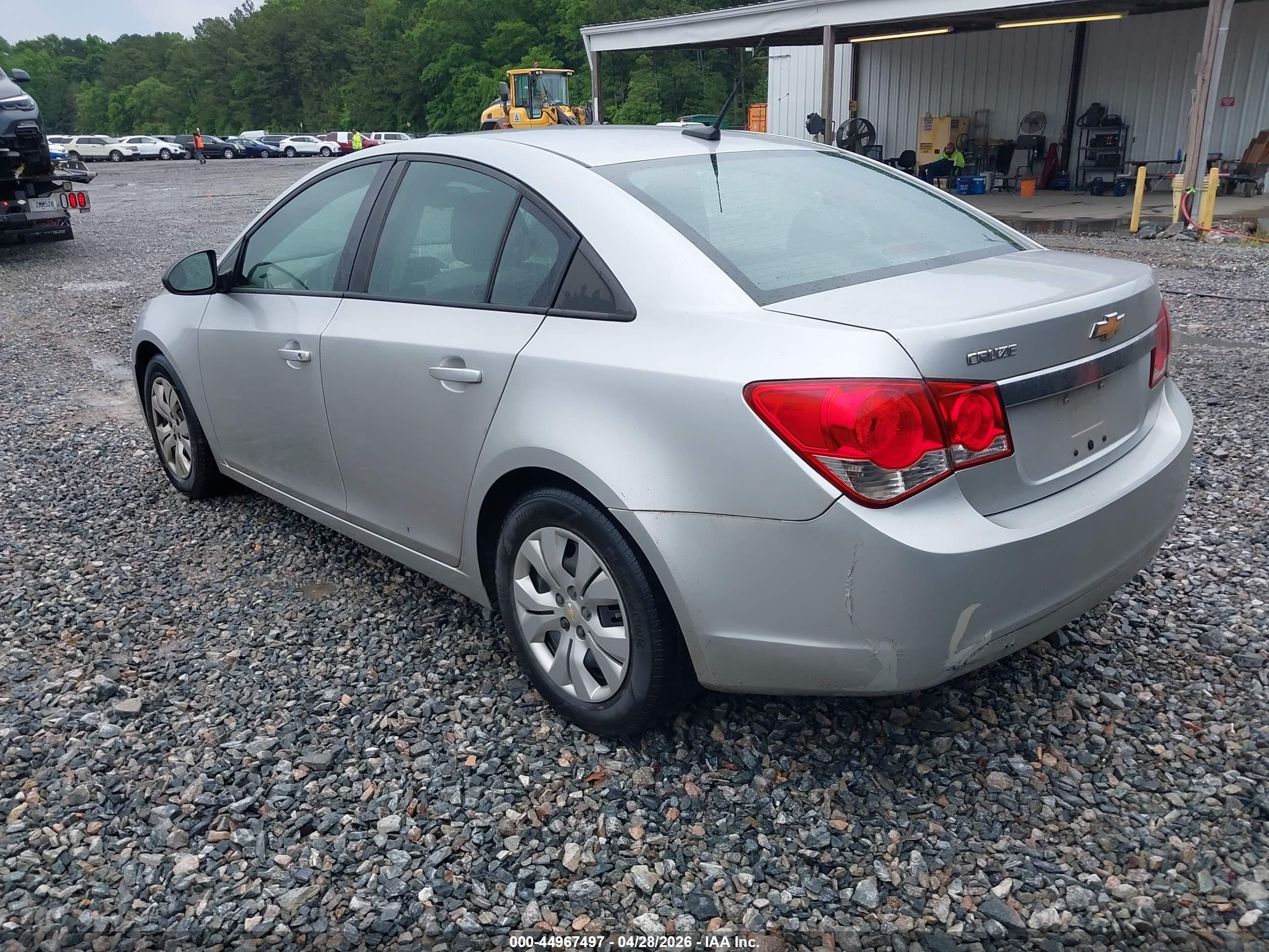 2014 Chevrolet Cruze Ls Manual Серебряный vin: 1G1PB5SH7E7422833