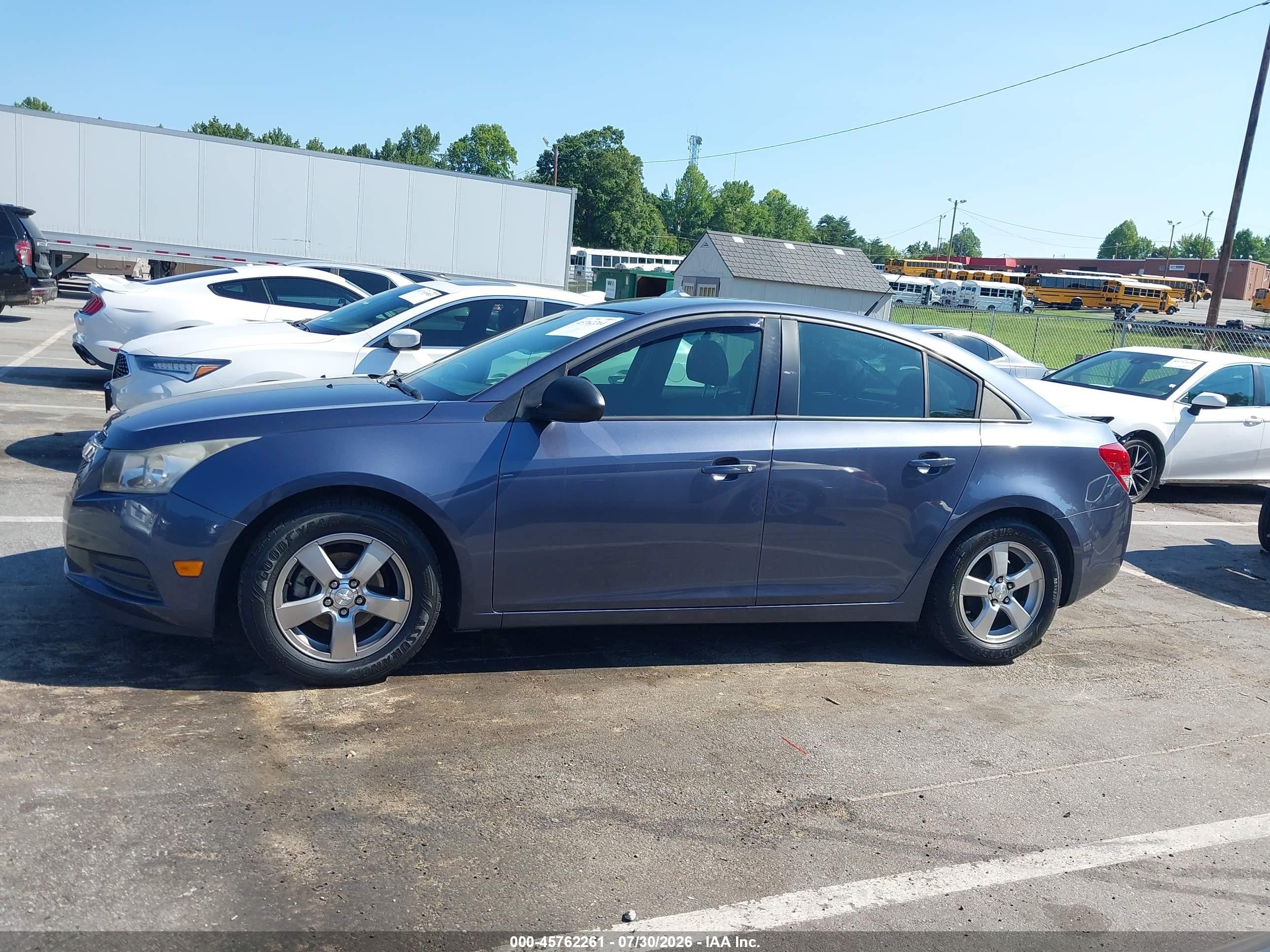 2014 Chevrolet Cruze Ls Manual Gray vin: 1G1PB5SH8E7323437