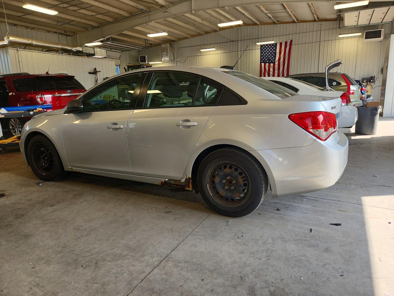 2015 Chevrolet Cruze Ls Silver vin: 1G1PB5SH8F7202392