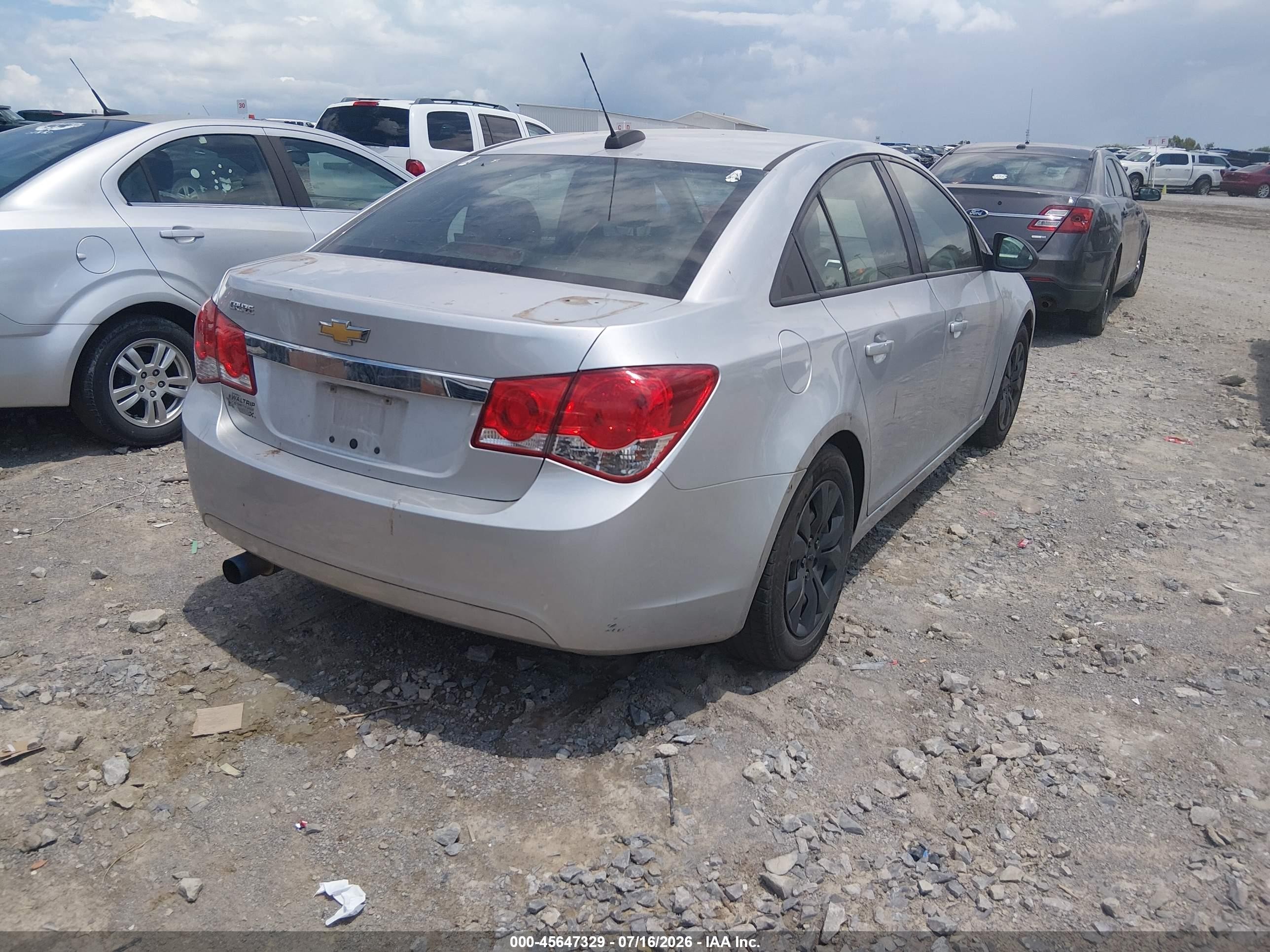 2015 Chevrolet Cruze Ls Manual Gray vin: 1G1PB5SH8F7280719