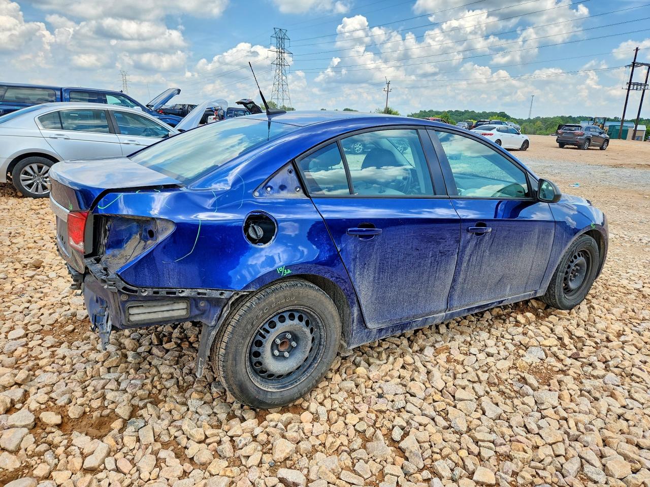2013 Chevrolet Cruze Ls Blue vin: 1G1PB5SH9D7251842