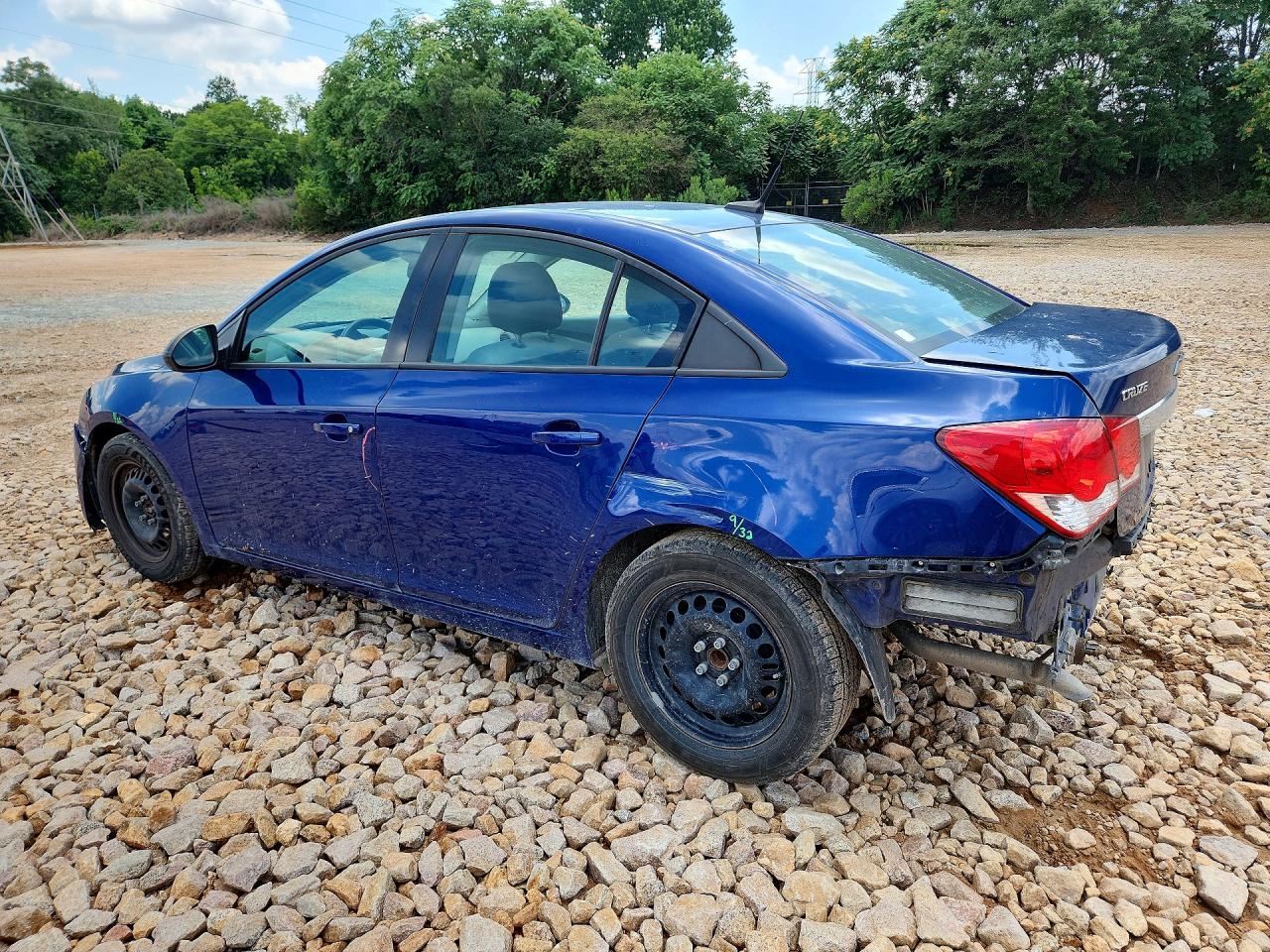 2013 Chevrolet Cruze Ls Blue vin: 1G1PB5SH9D7251842