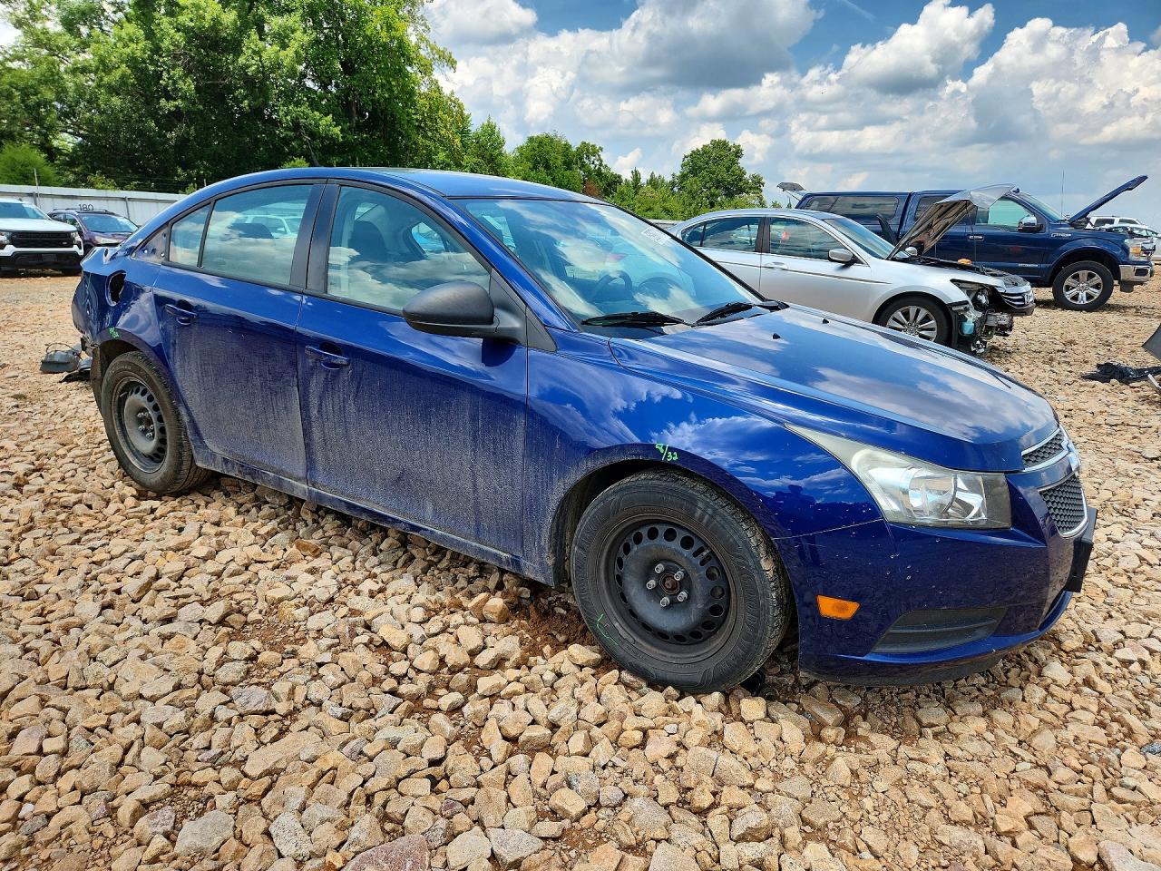 2013 Chevrolet Cruze Ls Blue vin: 1G1PB5SH9D7251842