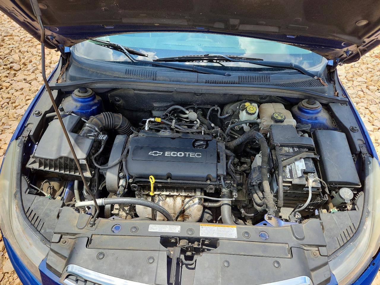 2013 Chevrolet Cruze Ls Blue vin: 1G1PB5SH9D7251842