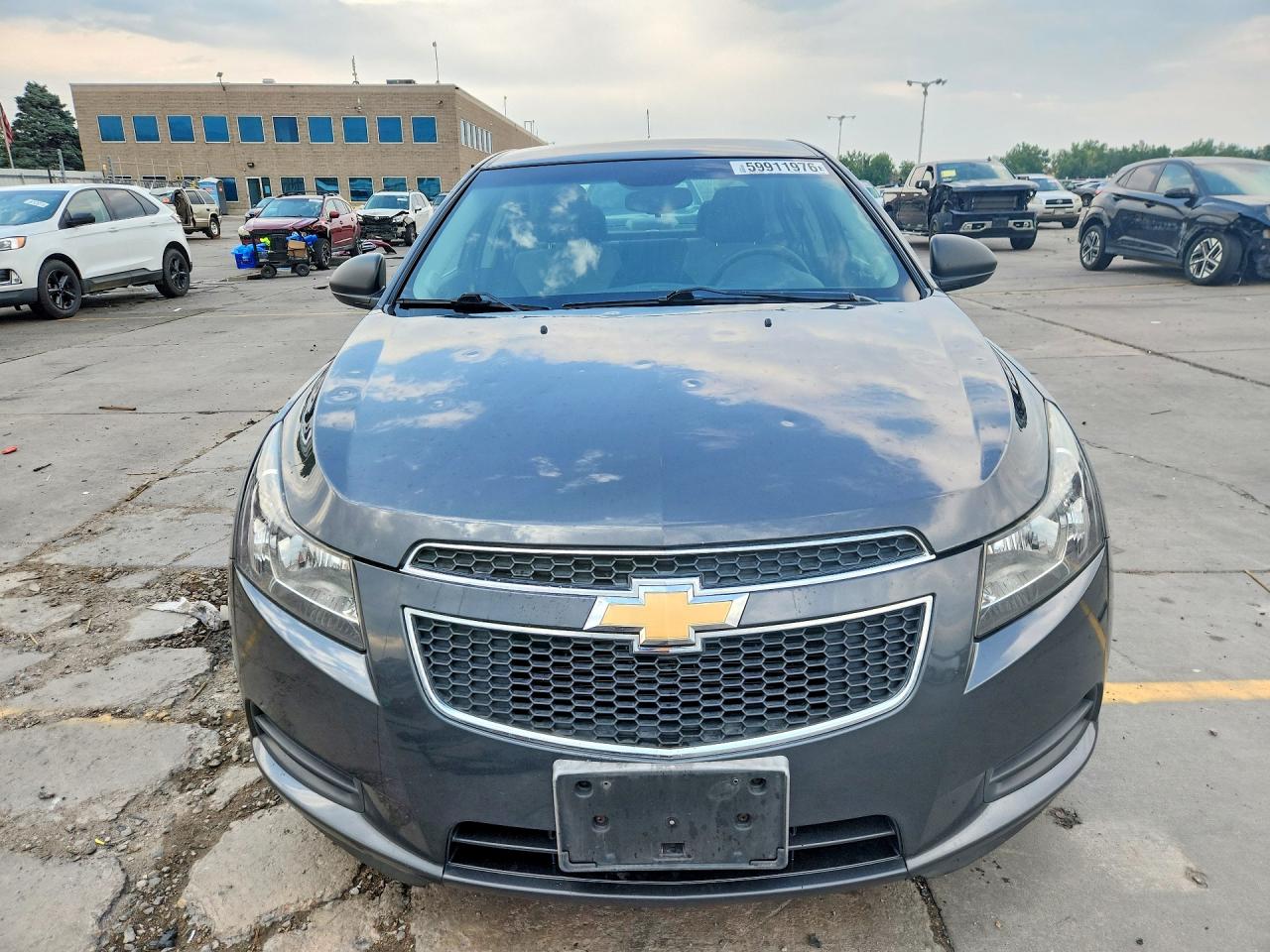 2013 Chevrolet Cruze Ls Gray vin: 1G1PB5SHXD7152561