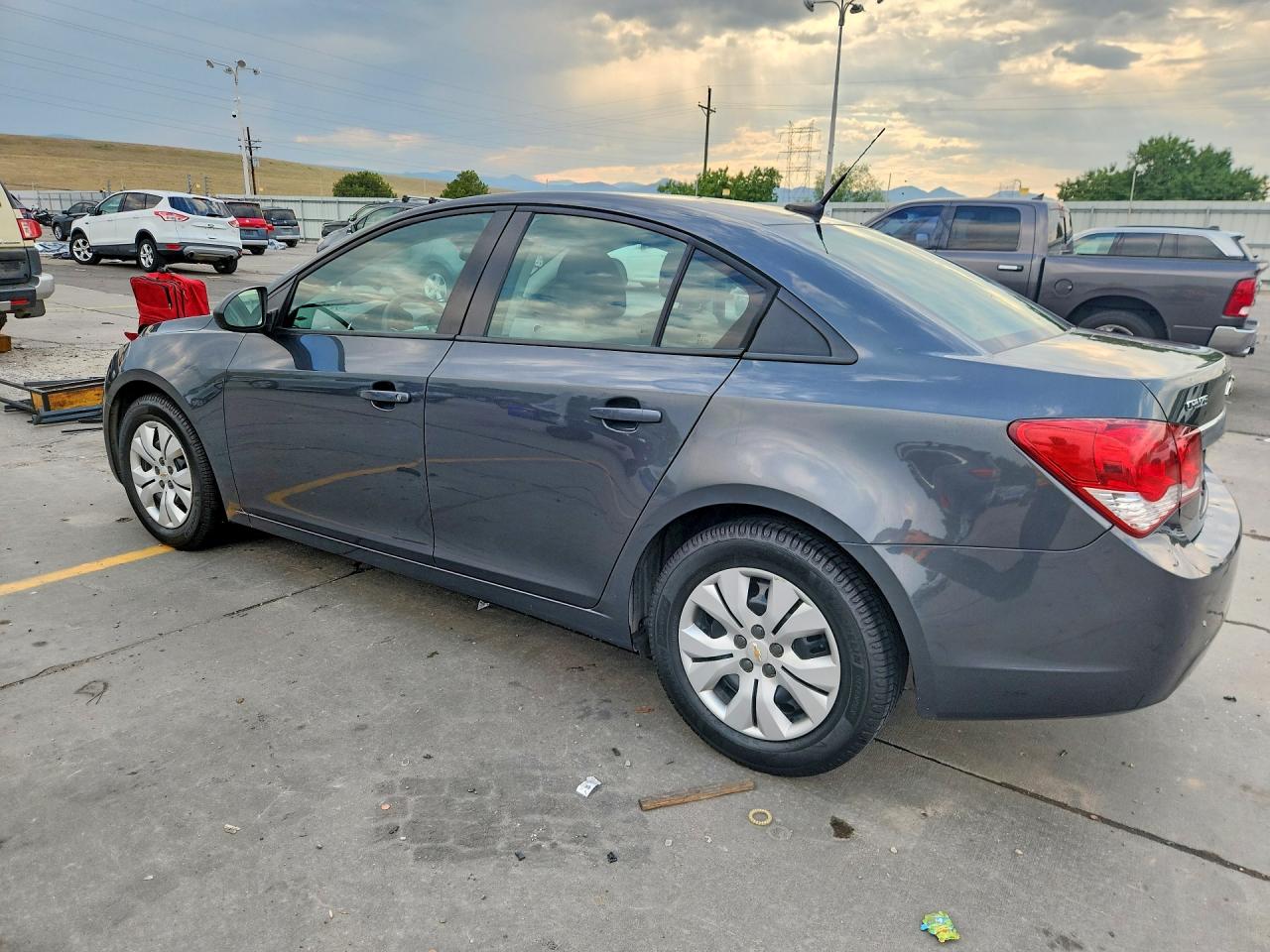 2013 Chevrolet Cruze Ls Gray vin: 1G1PB5SHXD7152561
