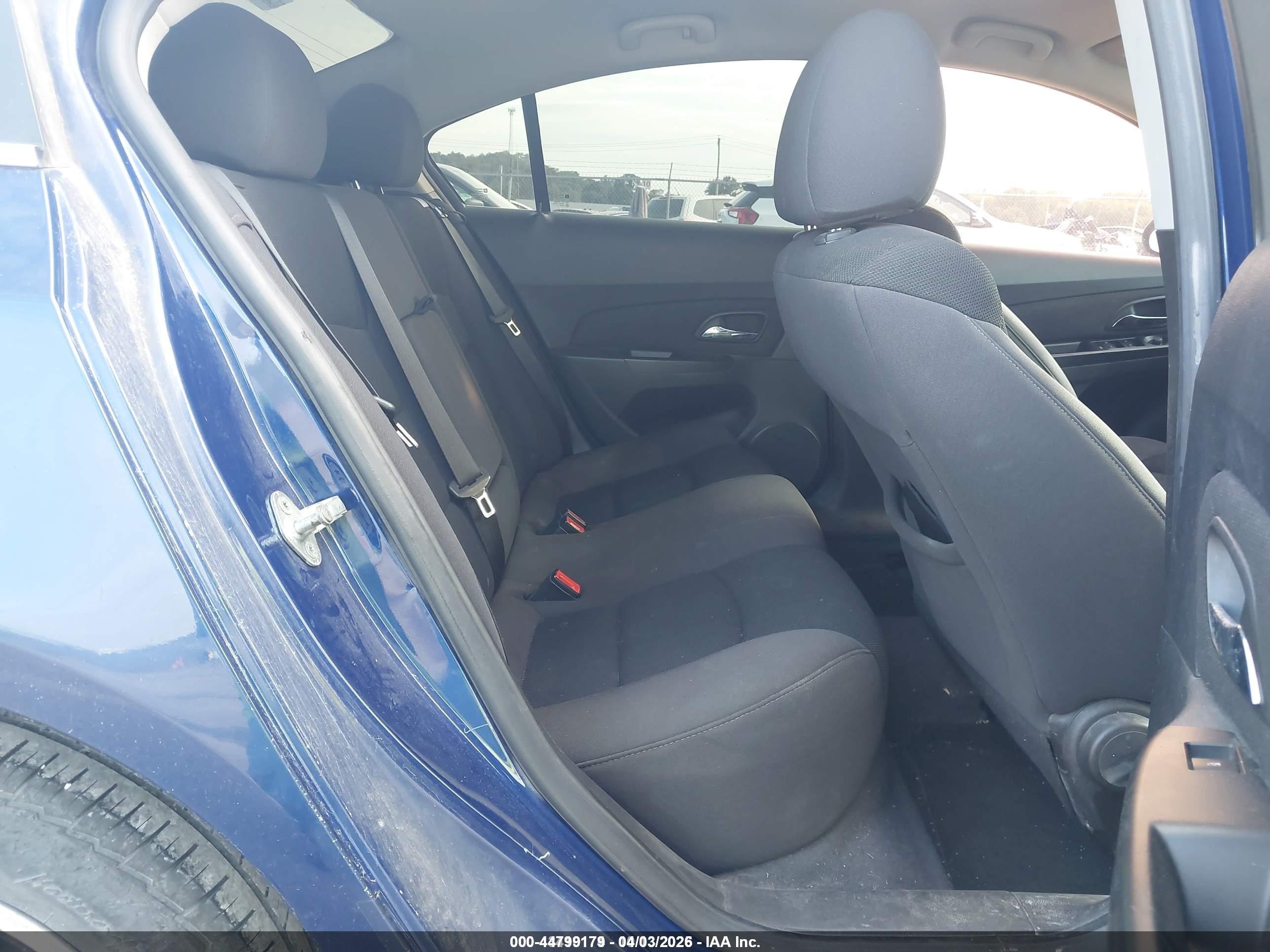 2013 Chevrolet Cruze 1lt Auto Blue vin: 1G1PC5SB0D7111221