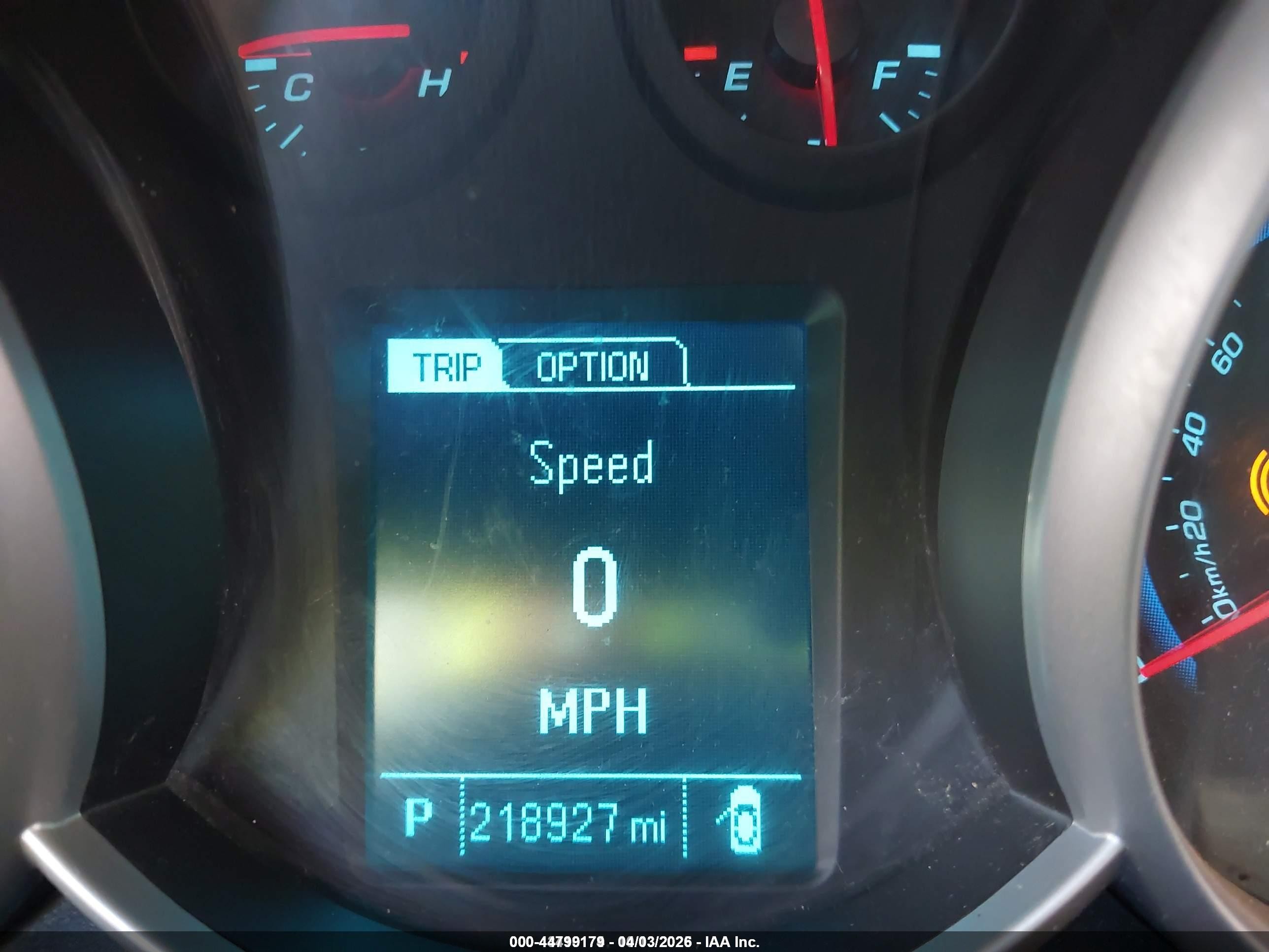 2013 Chevrolet Cruze 1lt Auto Blue vin: 1G1PC5SB0D7111221
