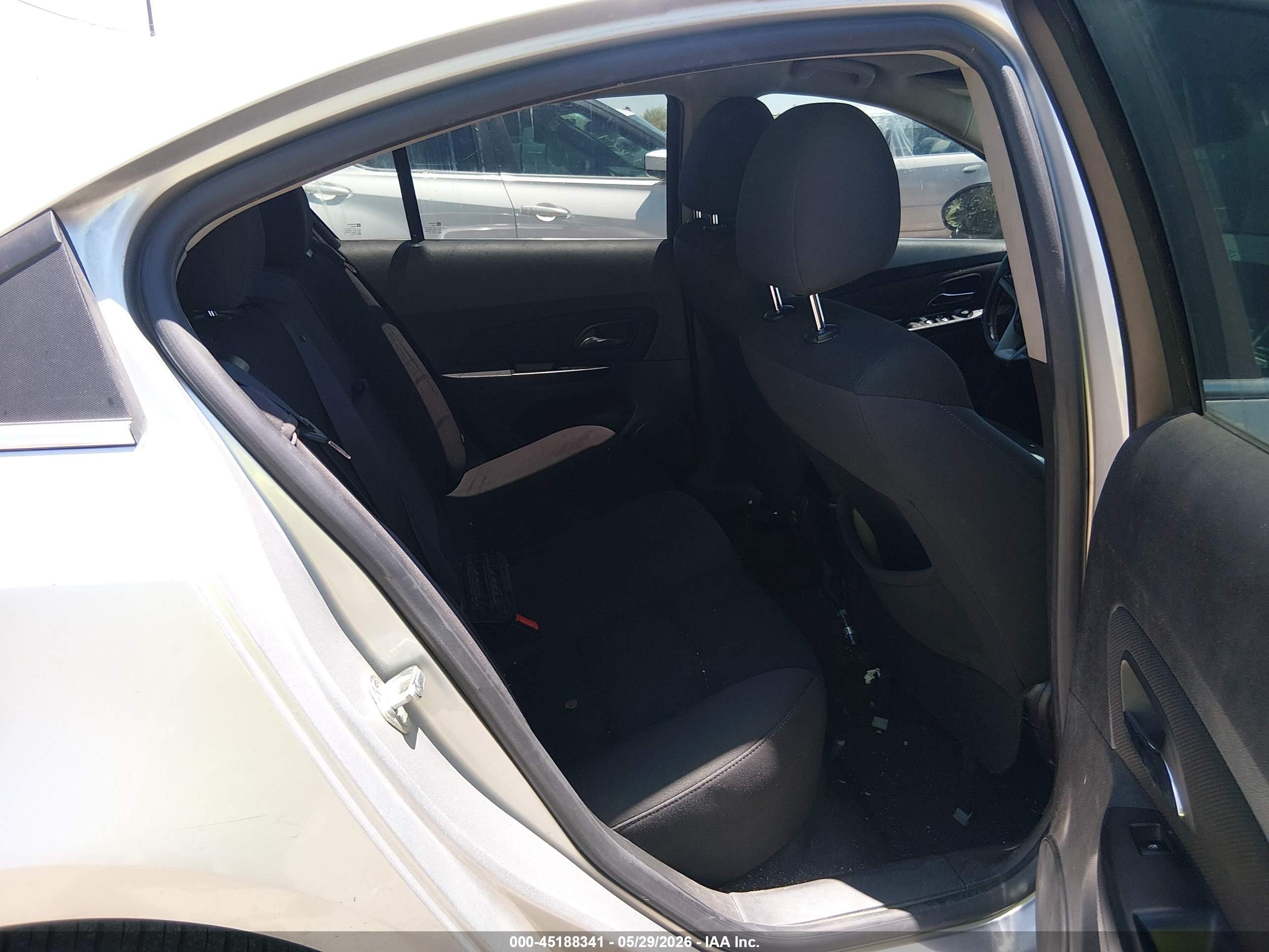 2013 Chevrolet Cruze 1lt Auto Silver vin: 1G1PC5SB0D7165974