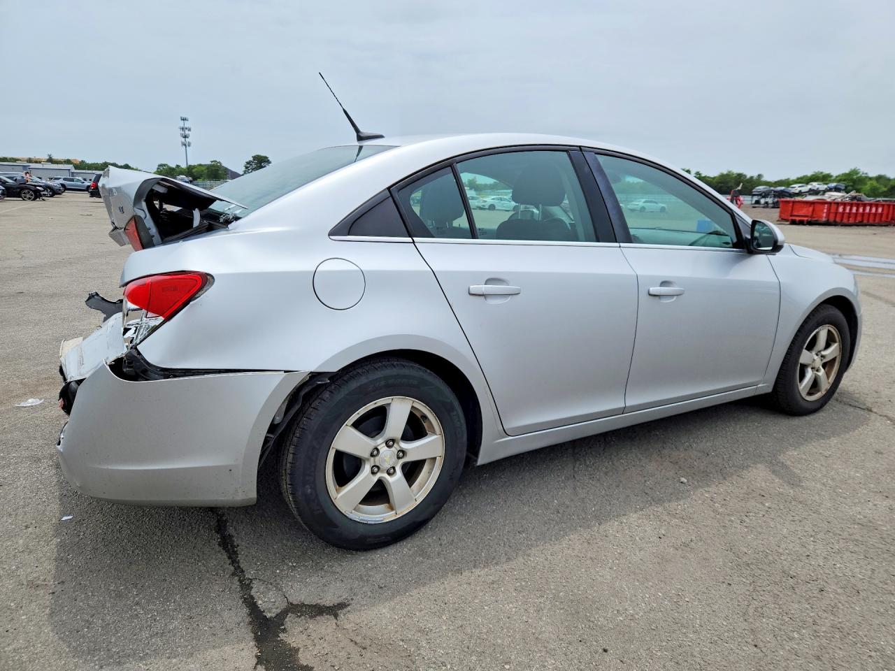 2013 Chevrolet Cruze Lt Silver vin: 1G1PC5SB0D7183505