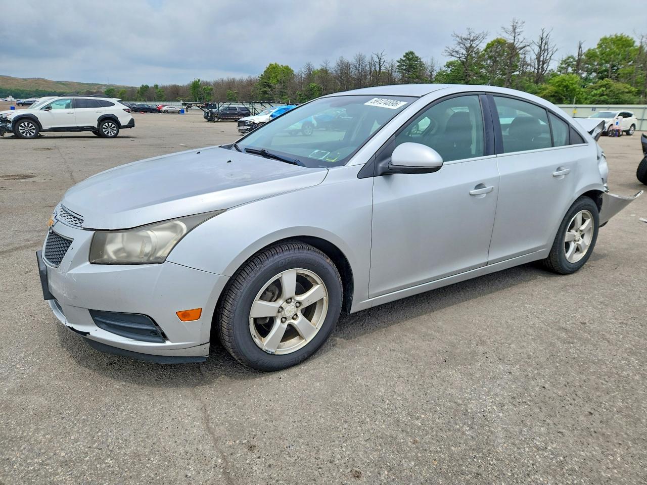 2013 Chevrolet Cruze Lt Silver vin: 1G1PC5SB0D7183505